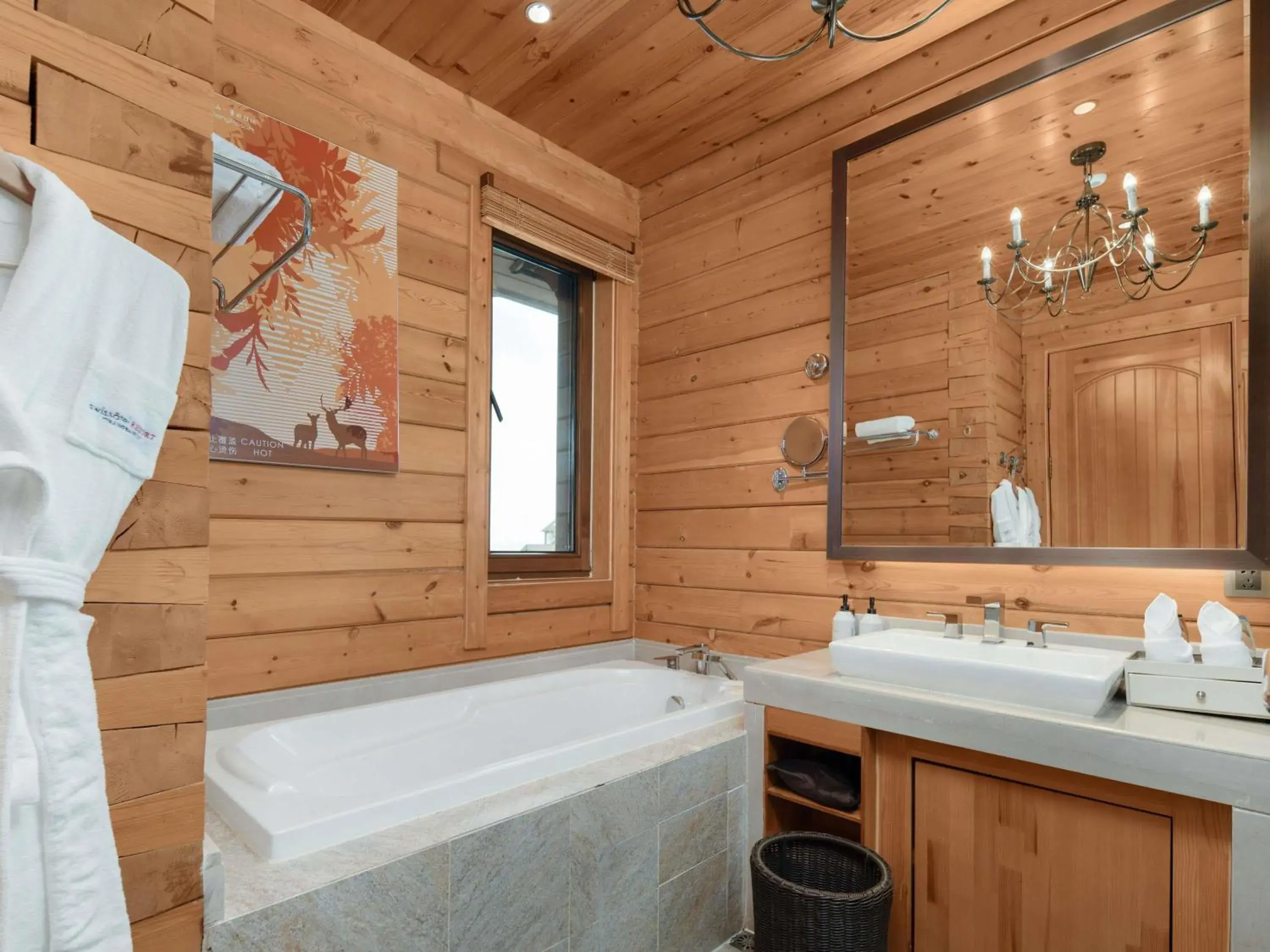 Swiss Twin Villa with Mountain View in Swissôtel Resort Changbaishan Swiss Twin Villa with Mountain View in Swissôtel Resort Changbaishan