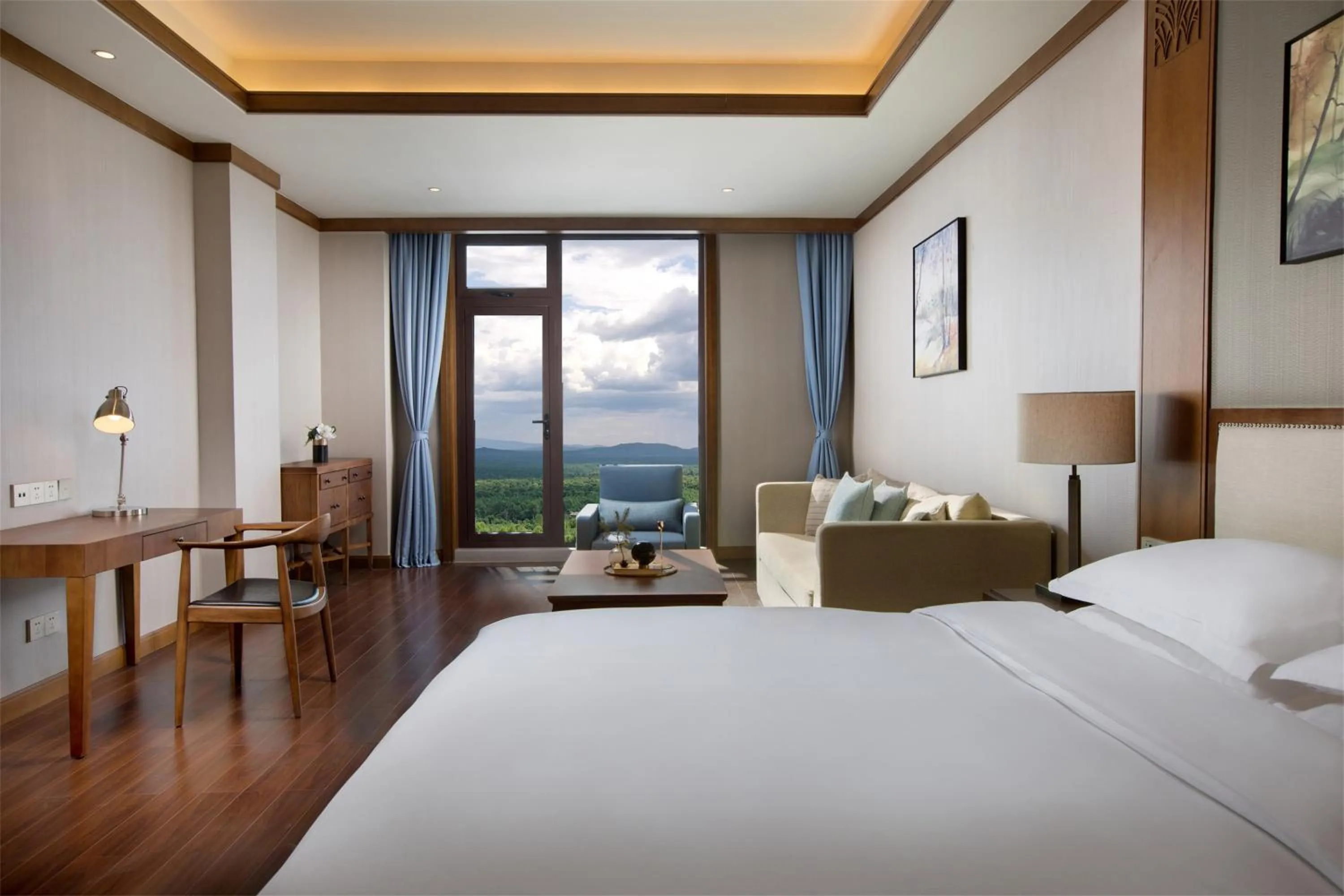 Bed in Swissôtel Resort Changbaishan