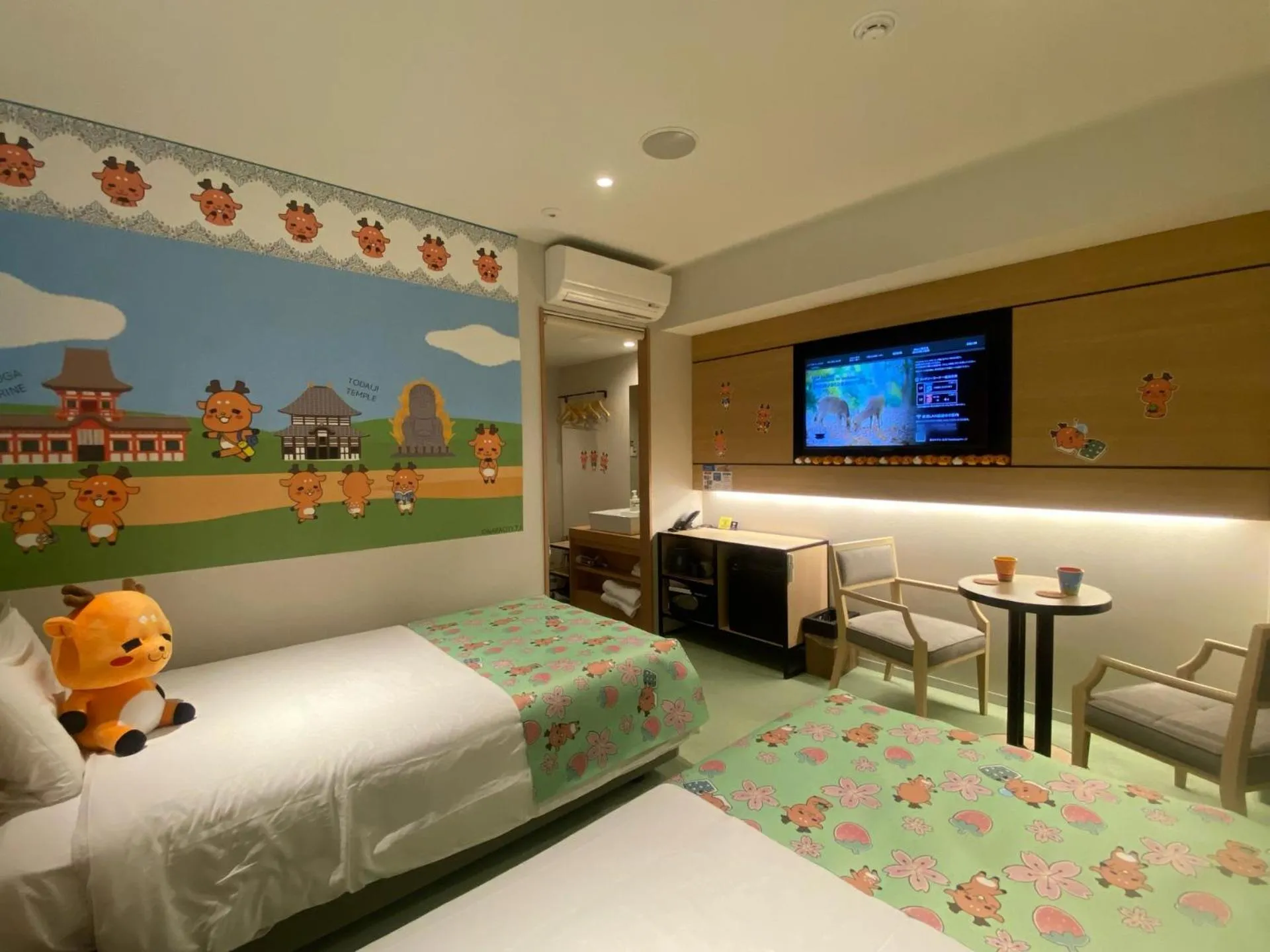 Bedroom, Bed in Henn na Hotel Premier Nara