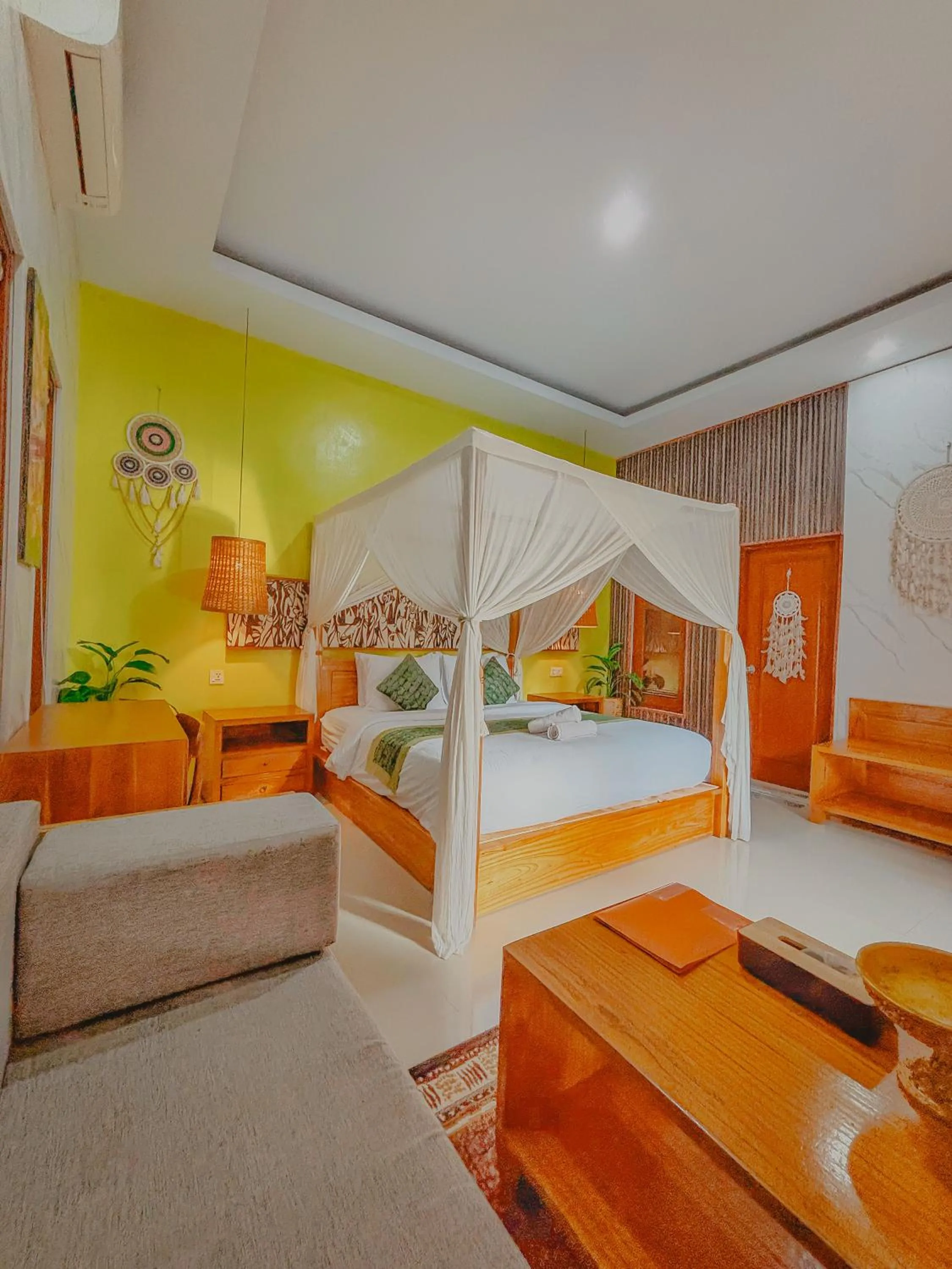 Bed in Ubud Suarga Private Pool Villa