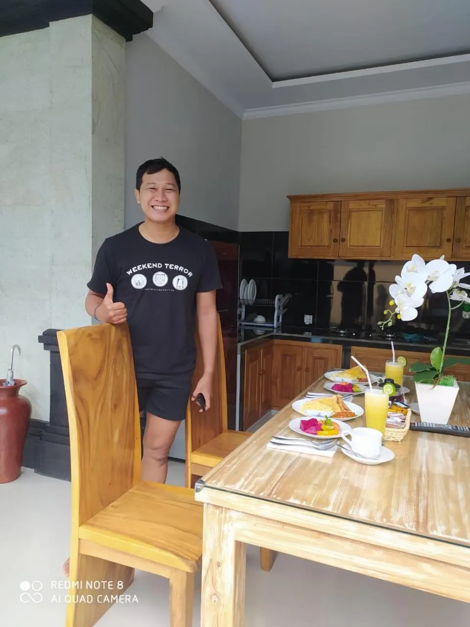 Breakfast in Ubud Suarga Mesari Private Pool Villa