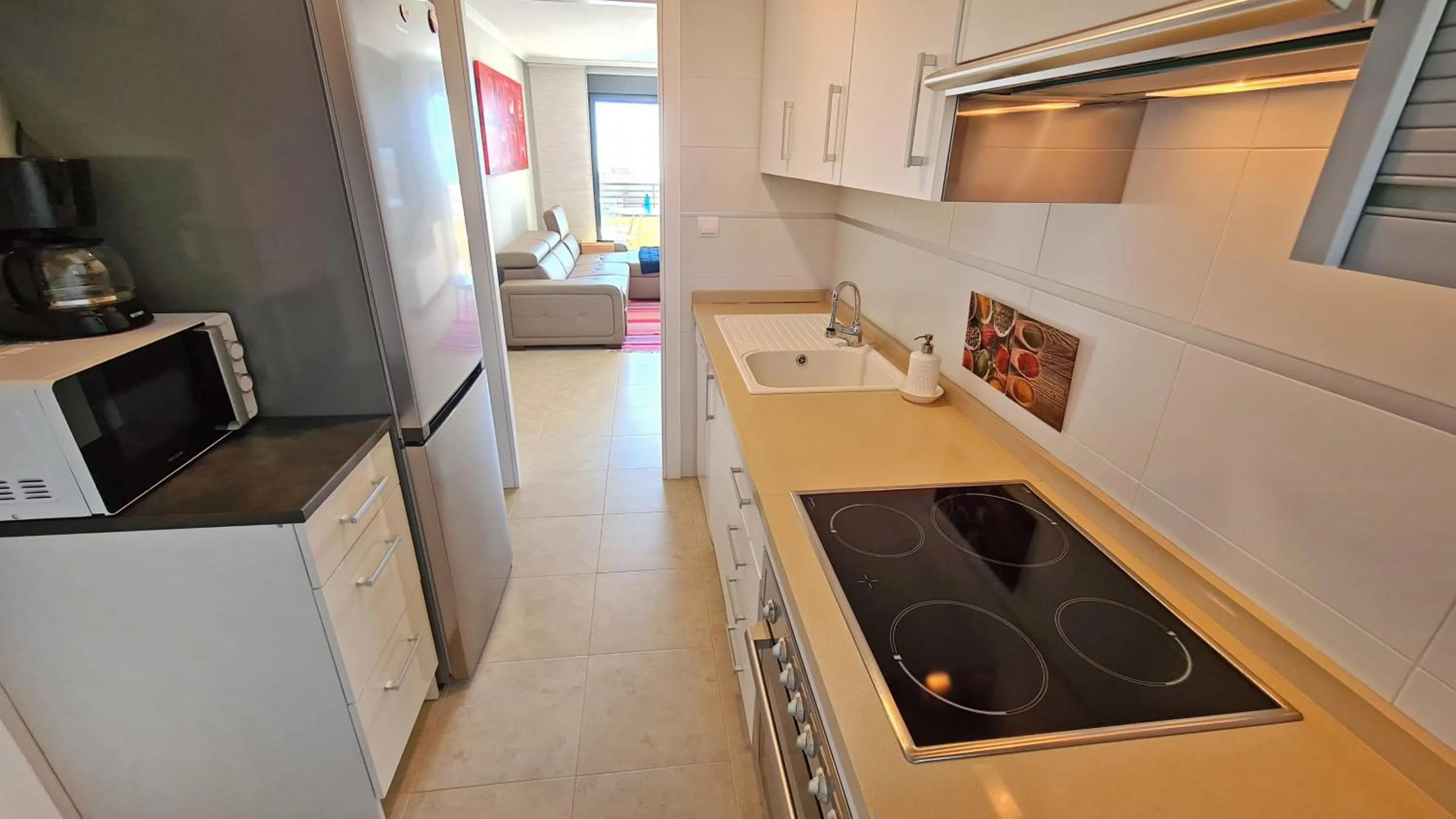 Kitchen or kitchenette in Penthouse with Panoramic View by NRAS