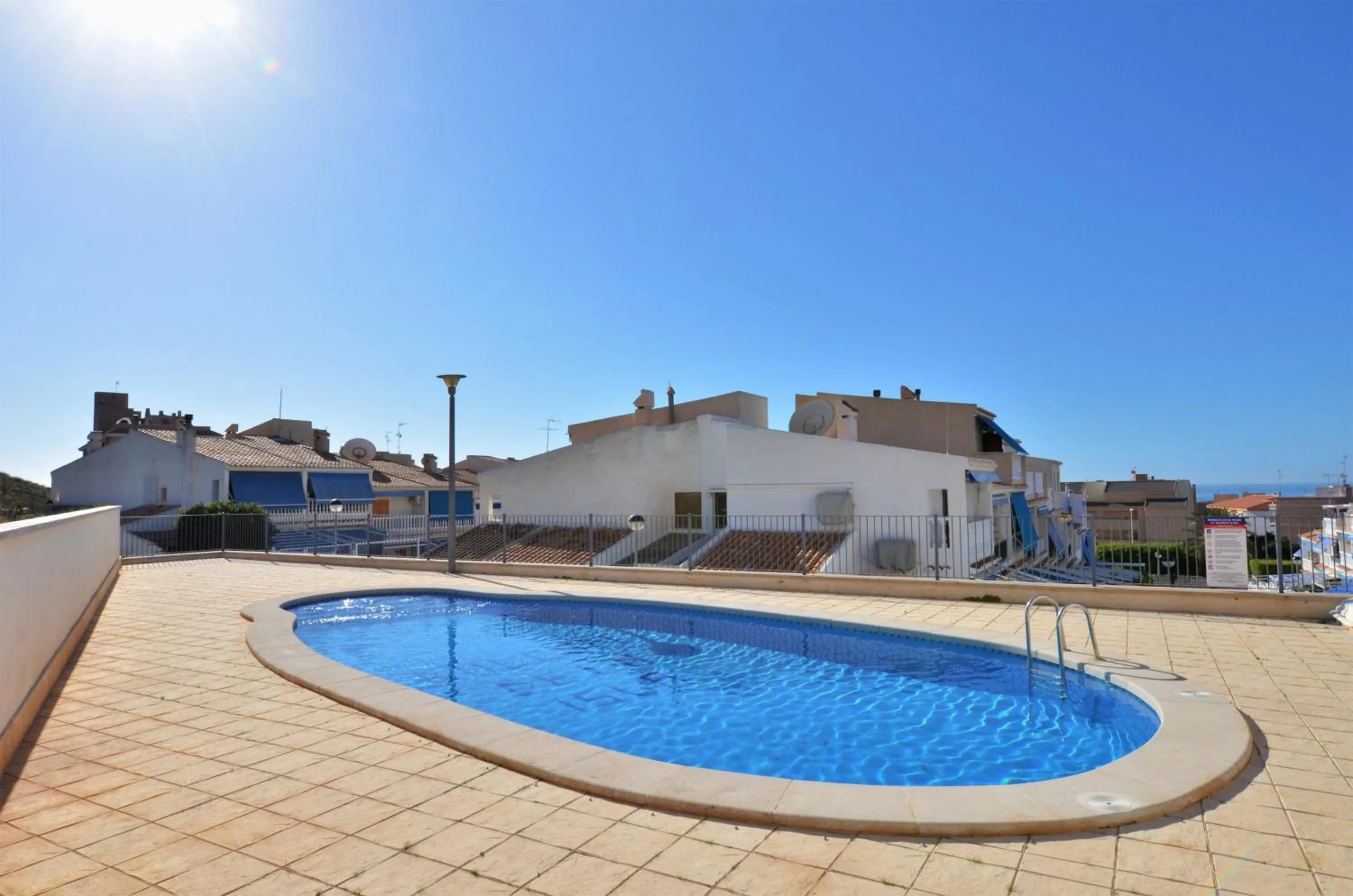 Swimming pool in Penthouse with Panoramic View by NRAS