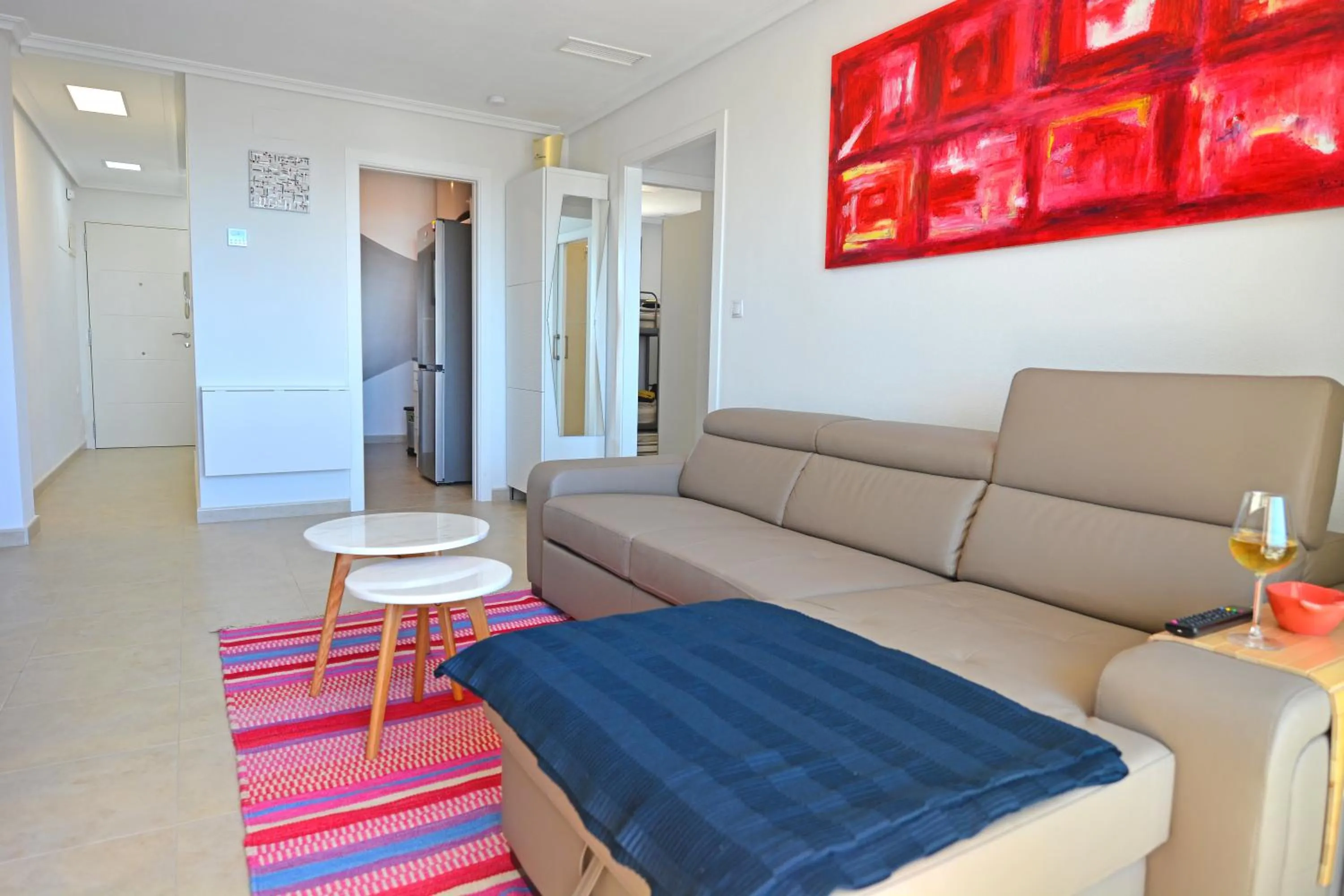 Living room in Penthouse with Panoramic View by NRAS