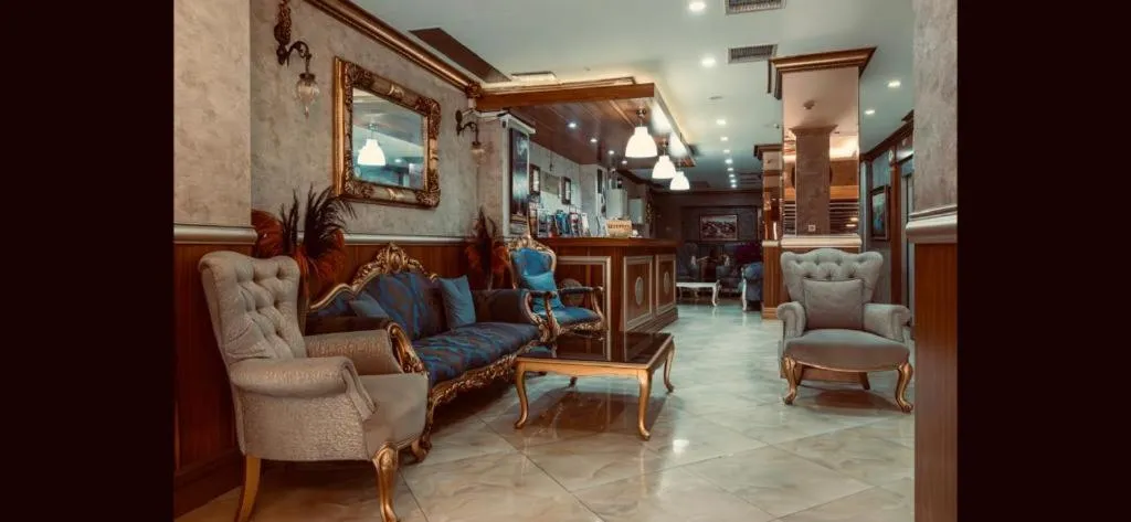 Seating area in Taksim Cuento Hotel