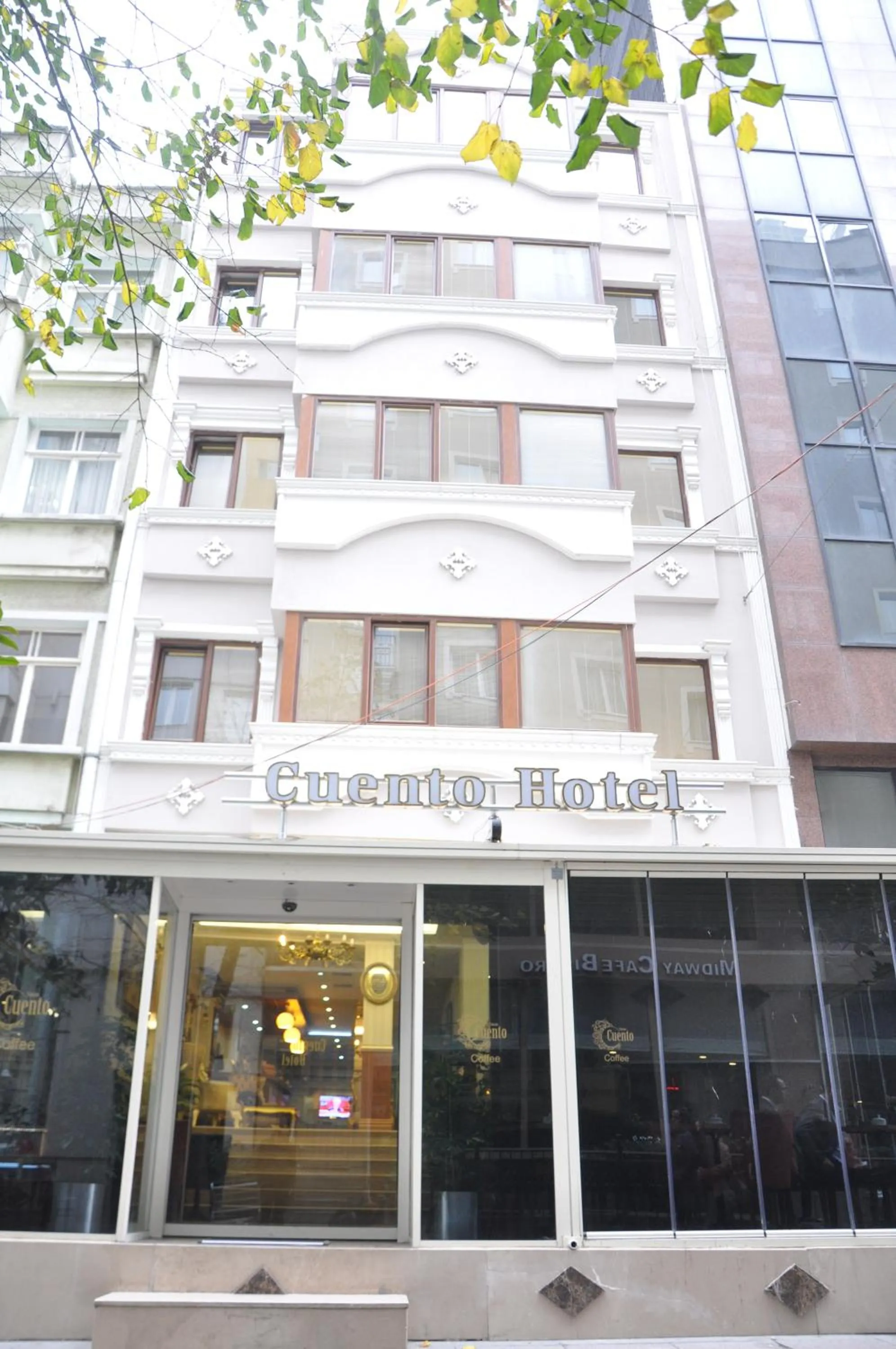 Facade/entrance in Taksim Cuento Hotel
