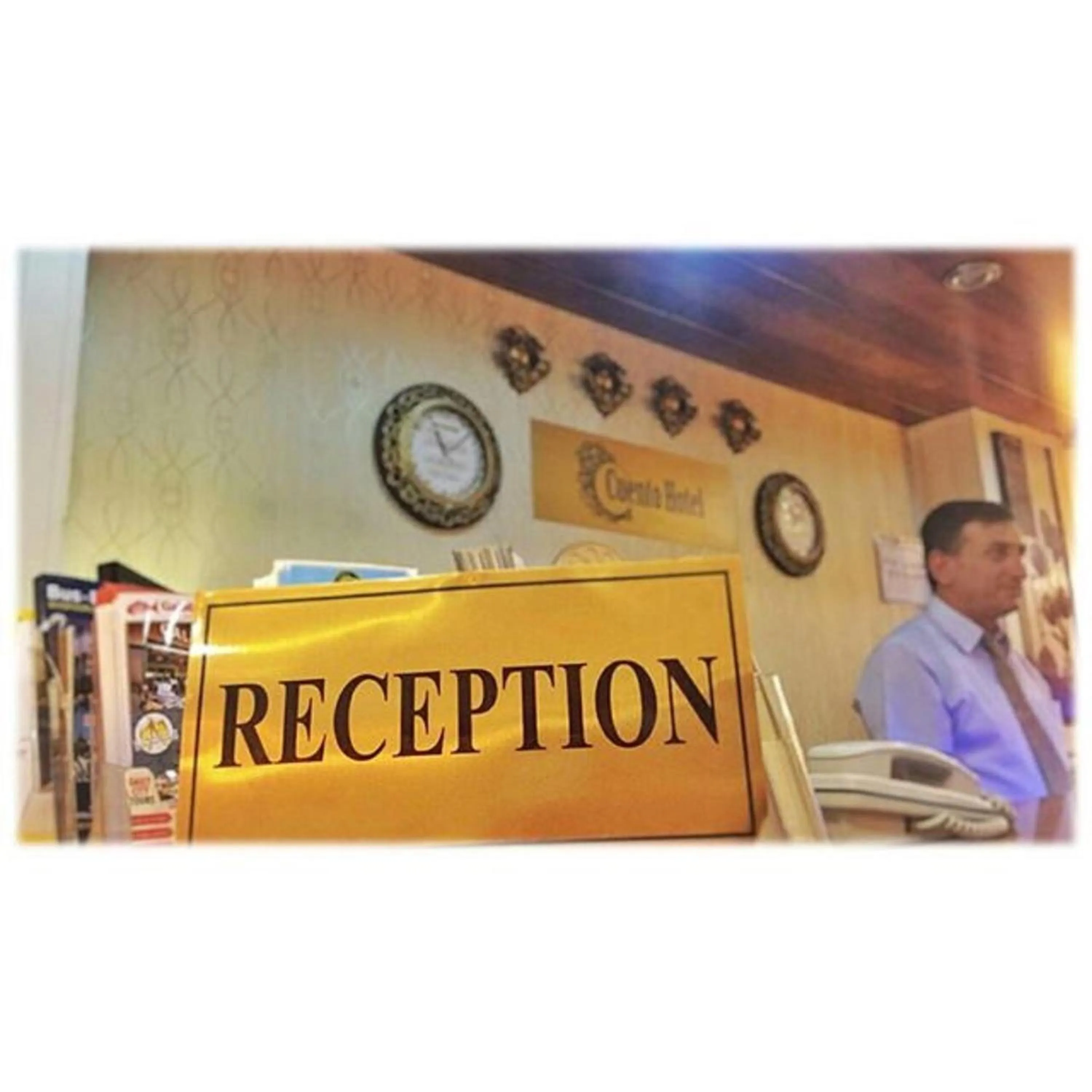 Lobby or reception in Taksim Cuento Hotel