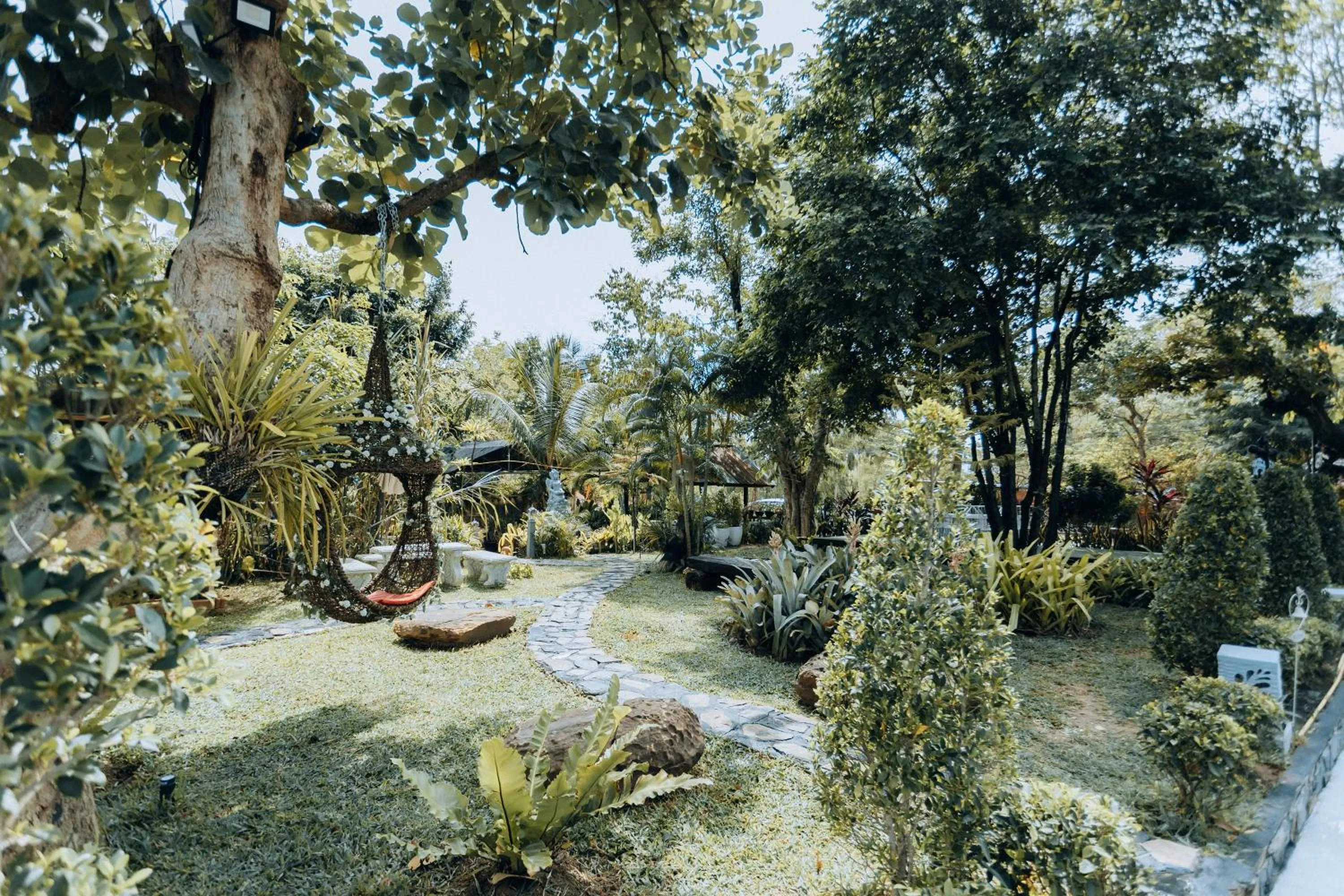 Garden view in BB Le Garden
