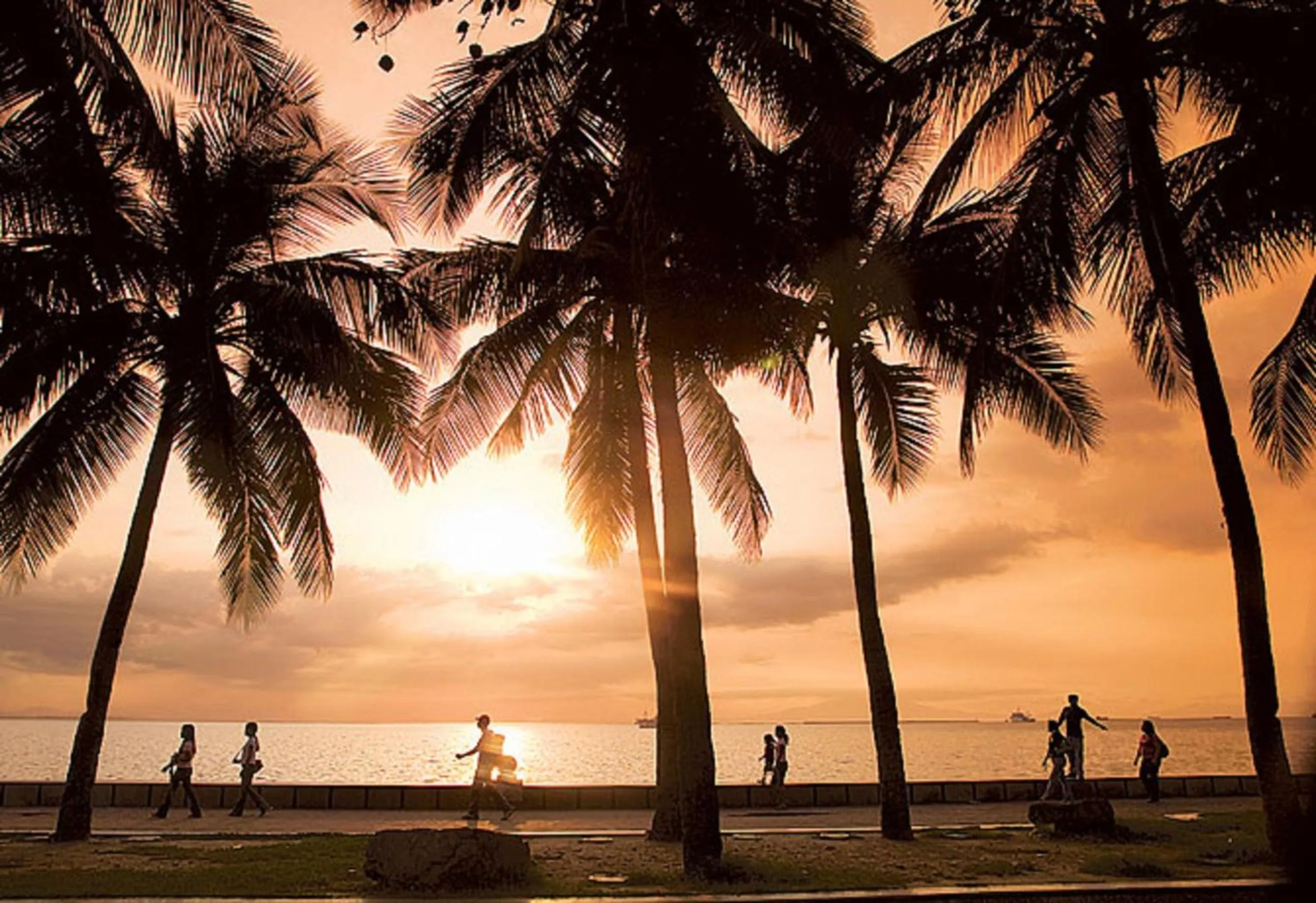 Sunset in Dela Chambre Hotel