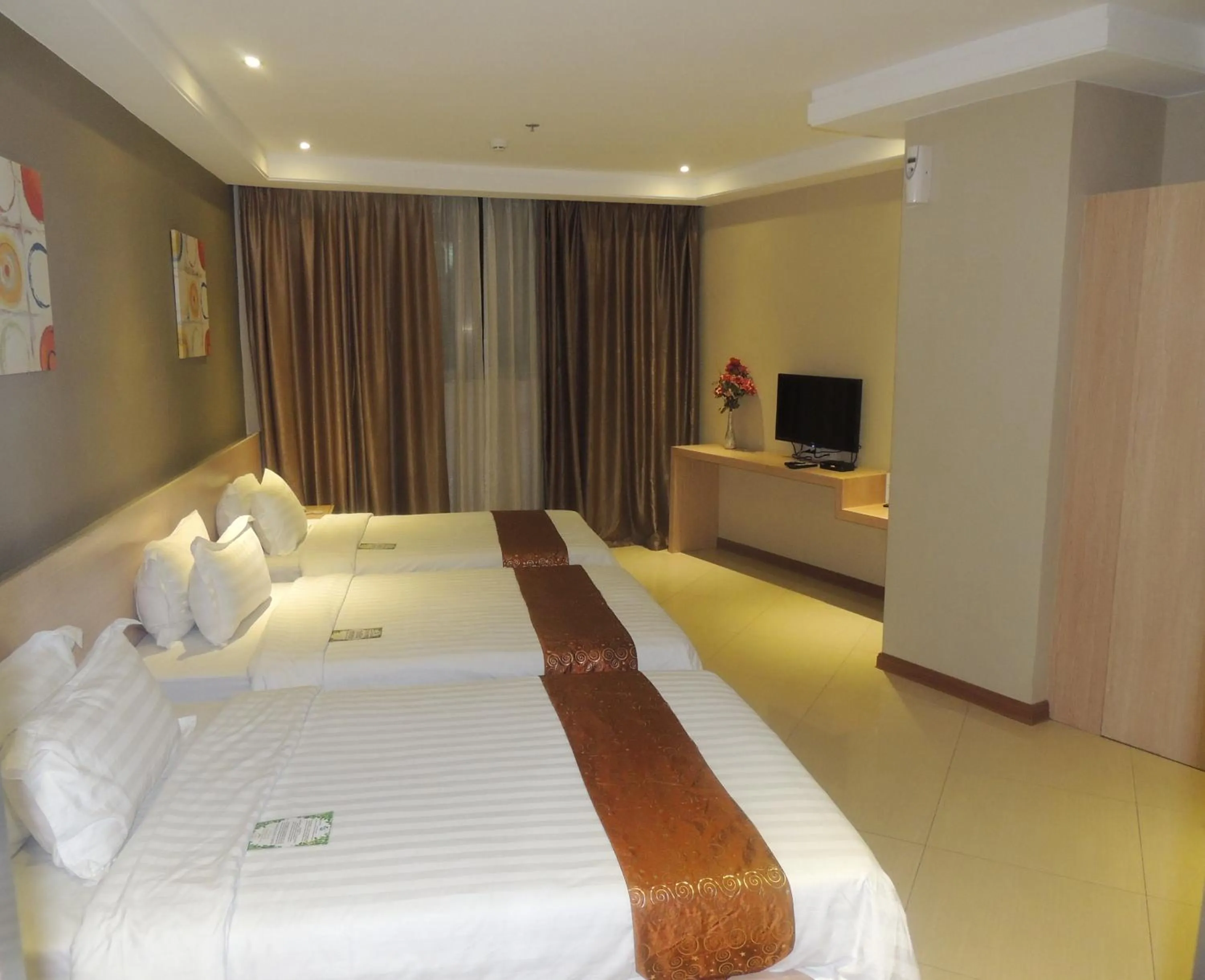 Bed in Dela Chambre Hotel