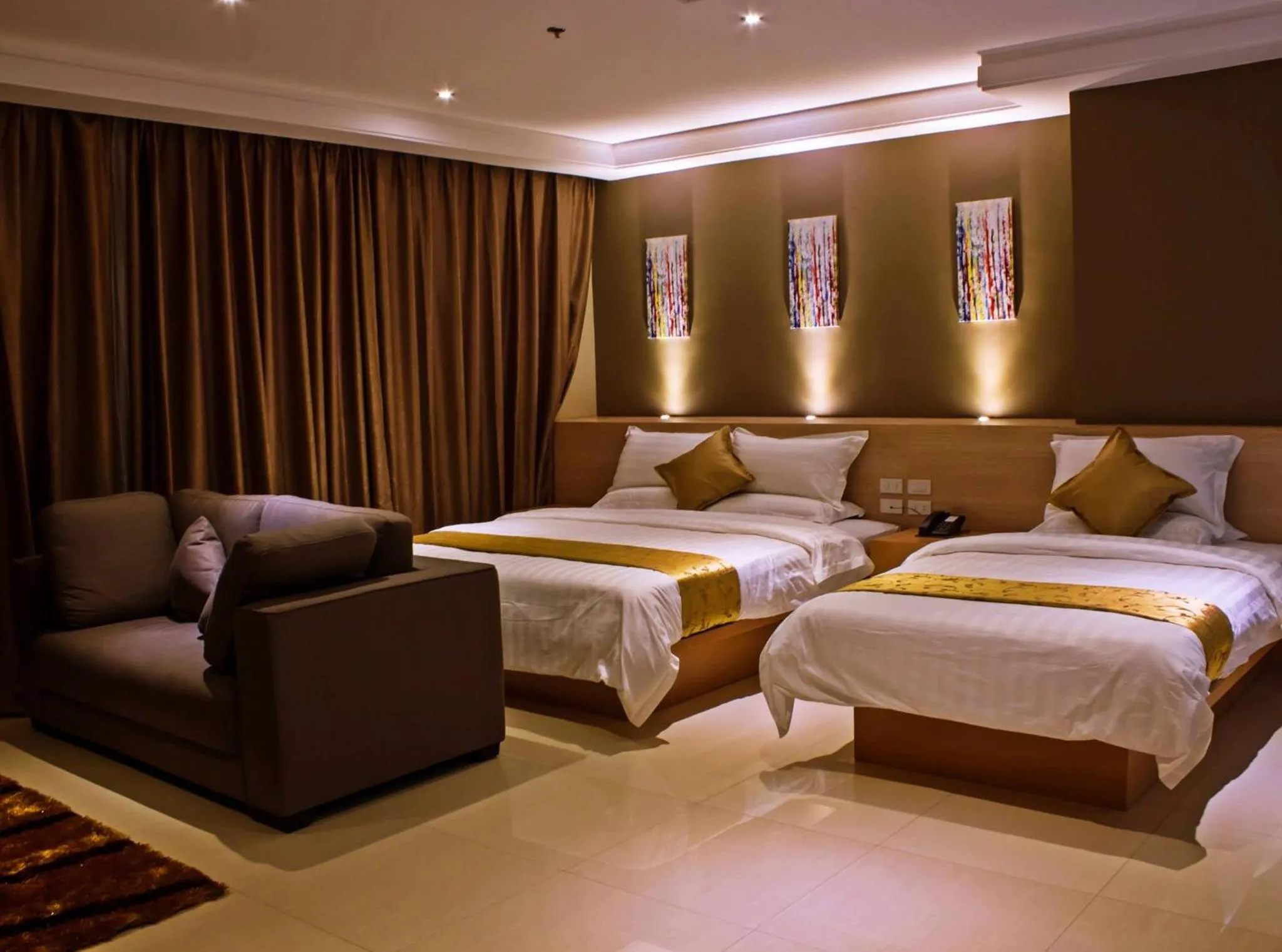 Bed in Dela Chambre Hotel