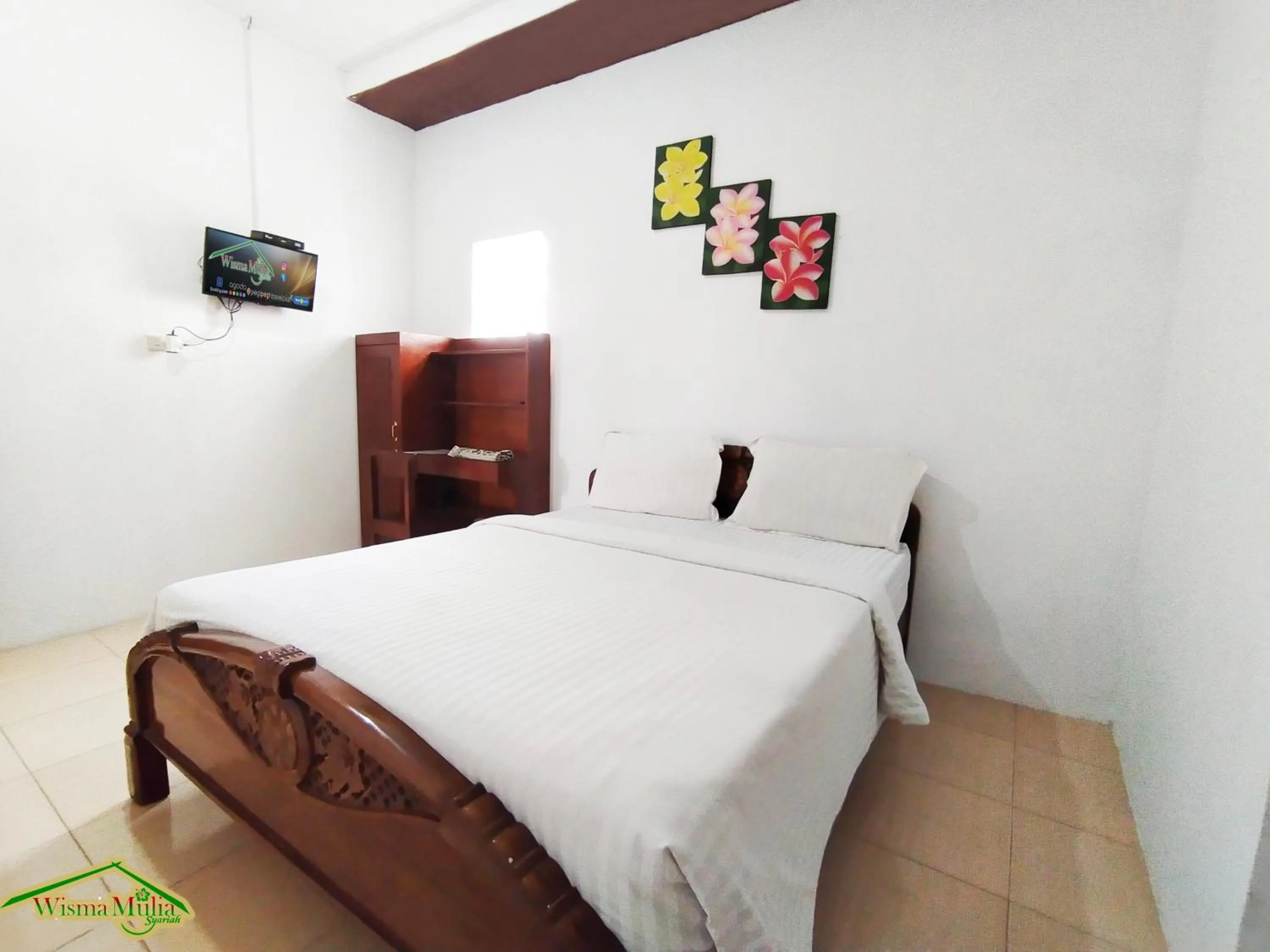 Bedroom, Bed in Wisma Mulia Syariah Bandar Lampung