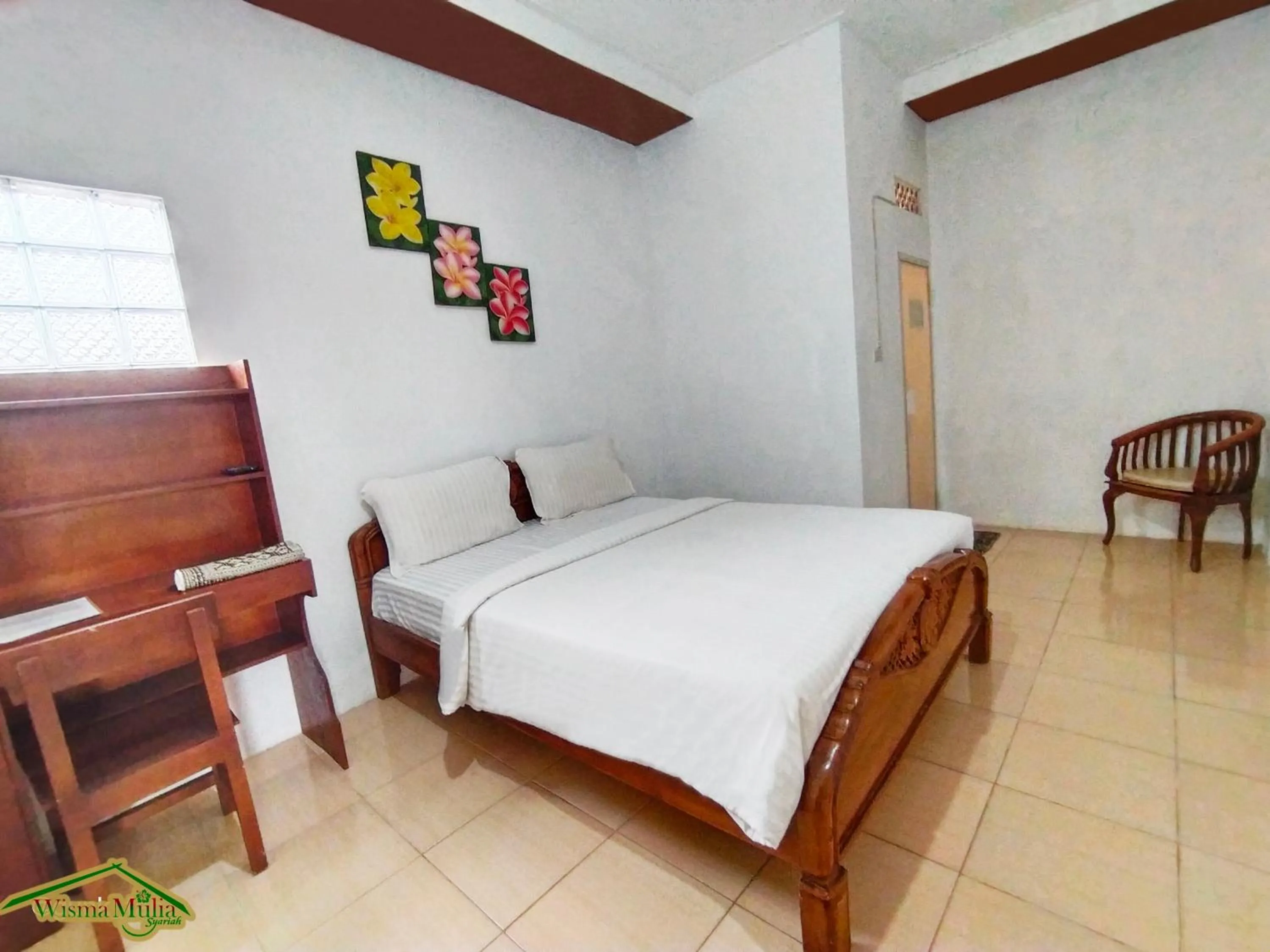 Bedroom, Bed in Wisma Mulia Syariah Bandar Lampung