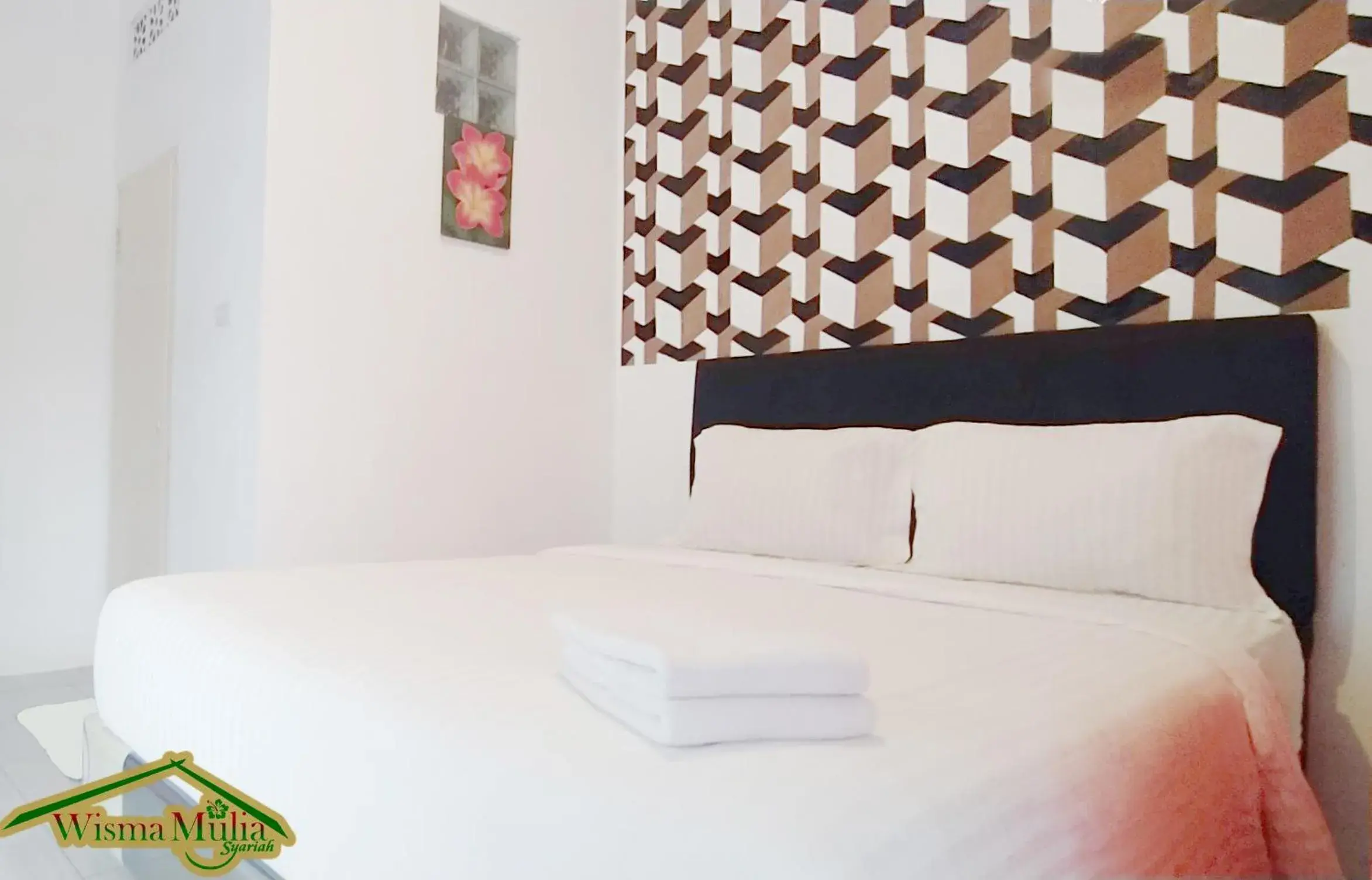 Bedroom, Bed in Wisma Mulia Syariah Bandar Lampung Bedroom, Bed in Wisma Mulia Syariah Bandar Lampung