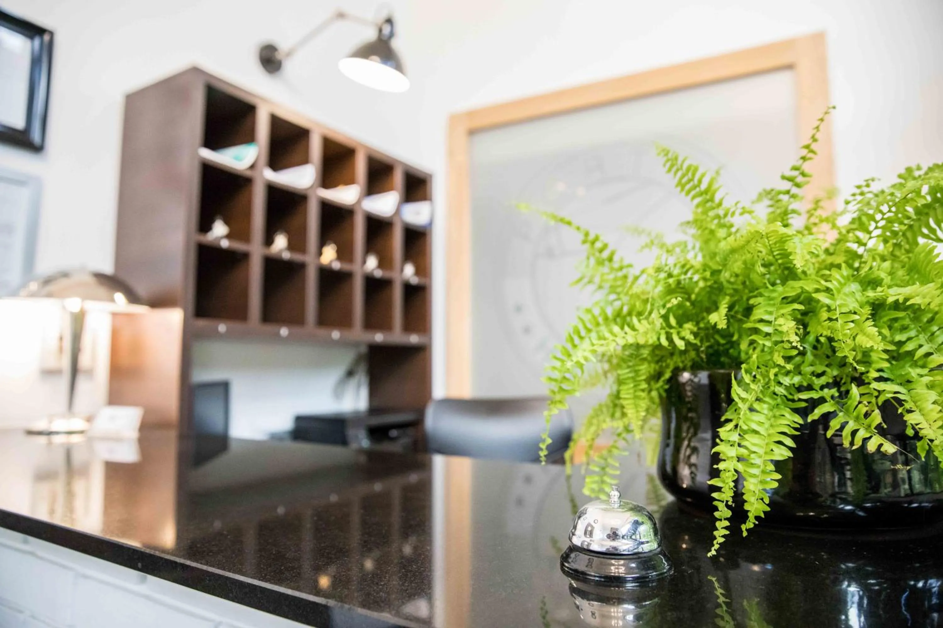 Lobby or reception in Hotel Portus