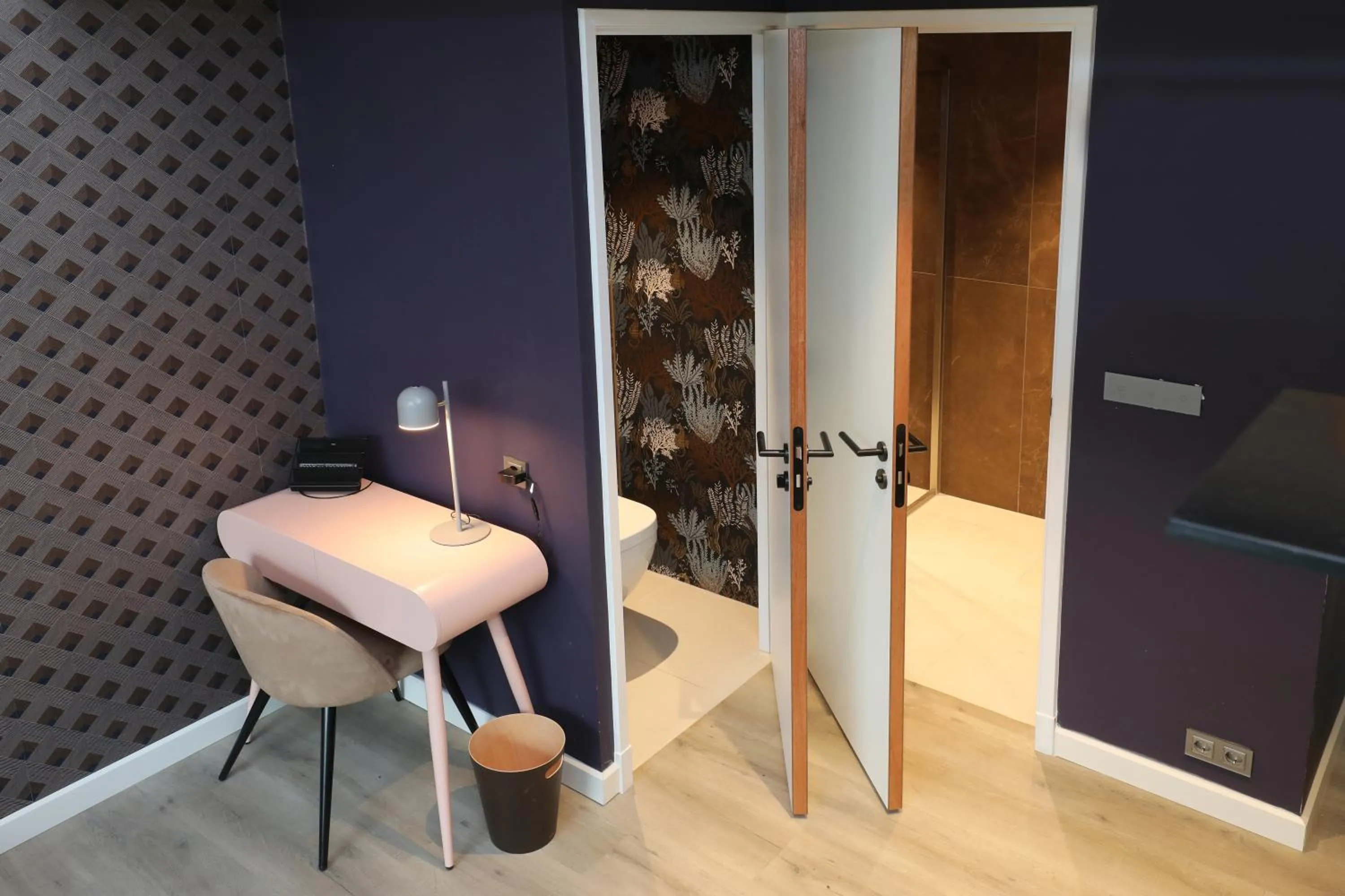 Decorative detail in Valerius Boutique Hotel