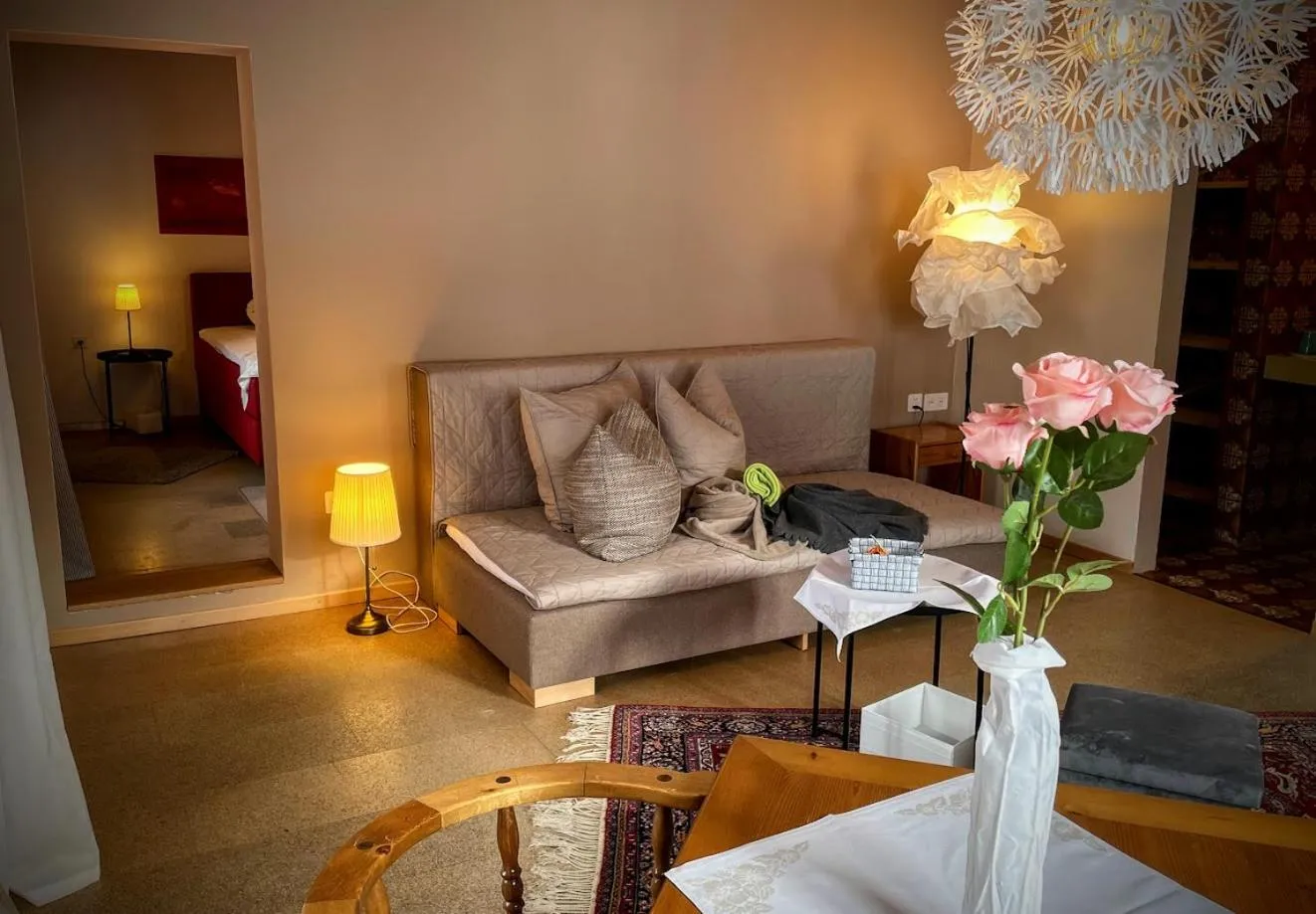 Living room in B&B Villa Stelvio