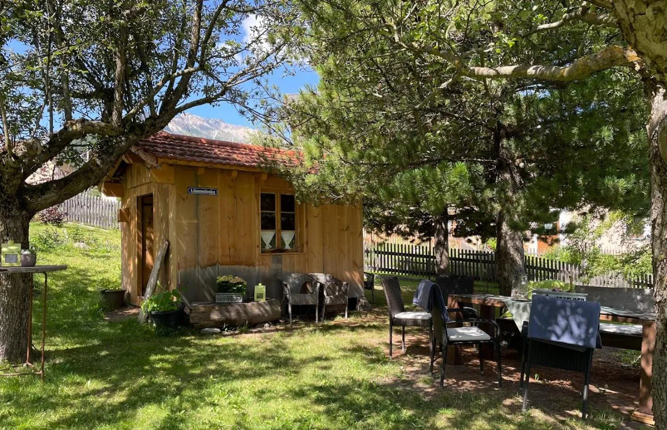 Garden in B&B Villa Stelvio