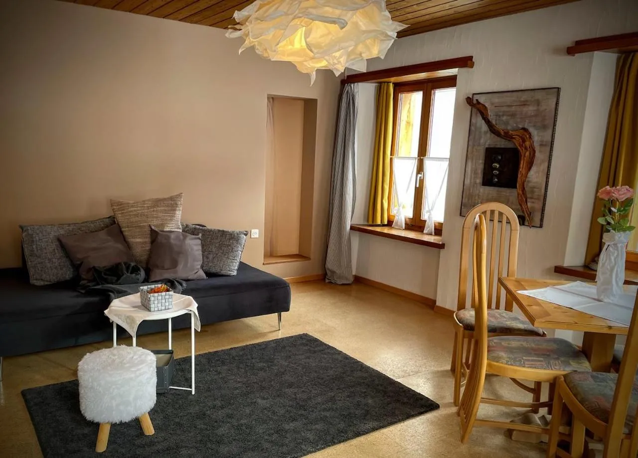 Living room in B&B Villa Stelvio