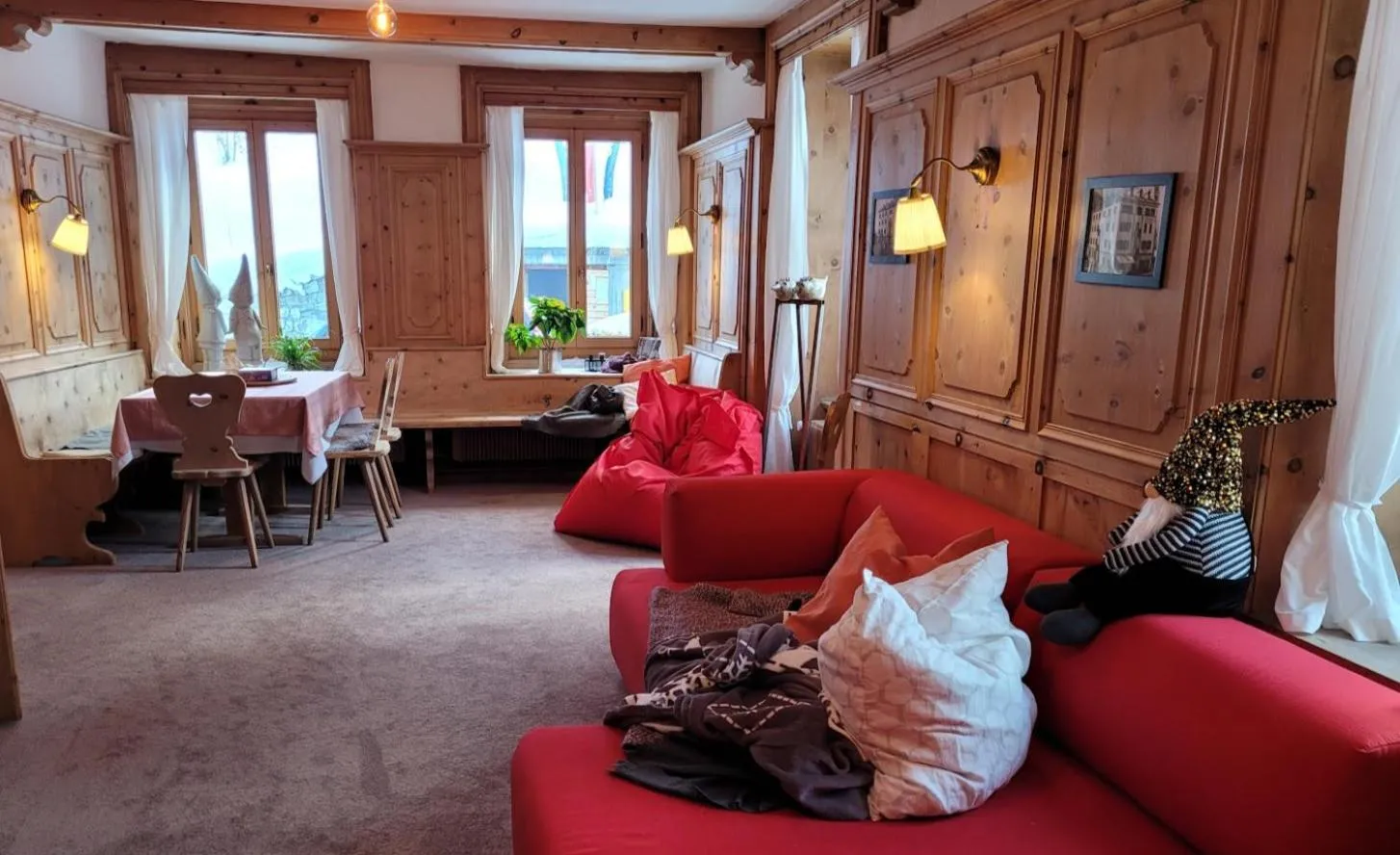 Living room in B&B Villa Stelvio