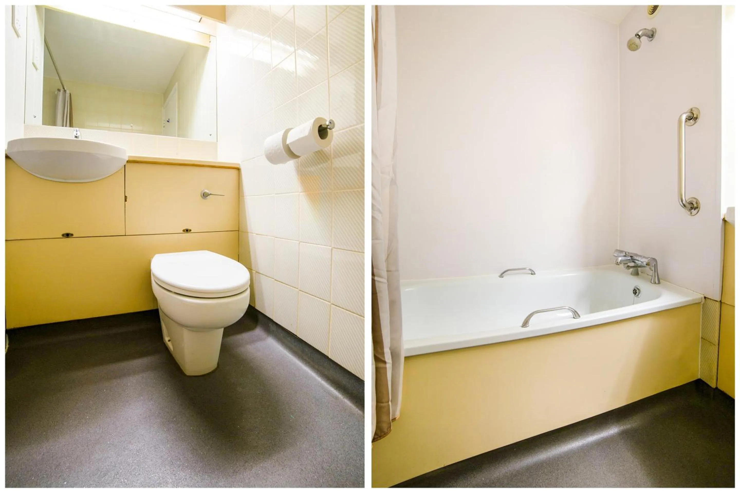 Bathroom in OYO Sunrise Hotel, A46 N Leicester