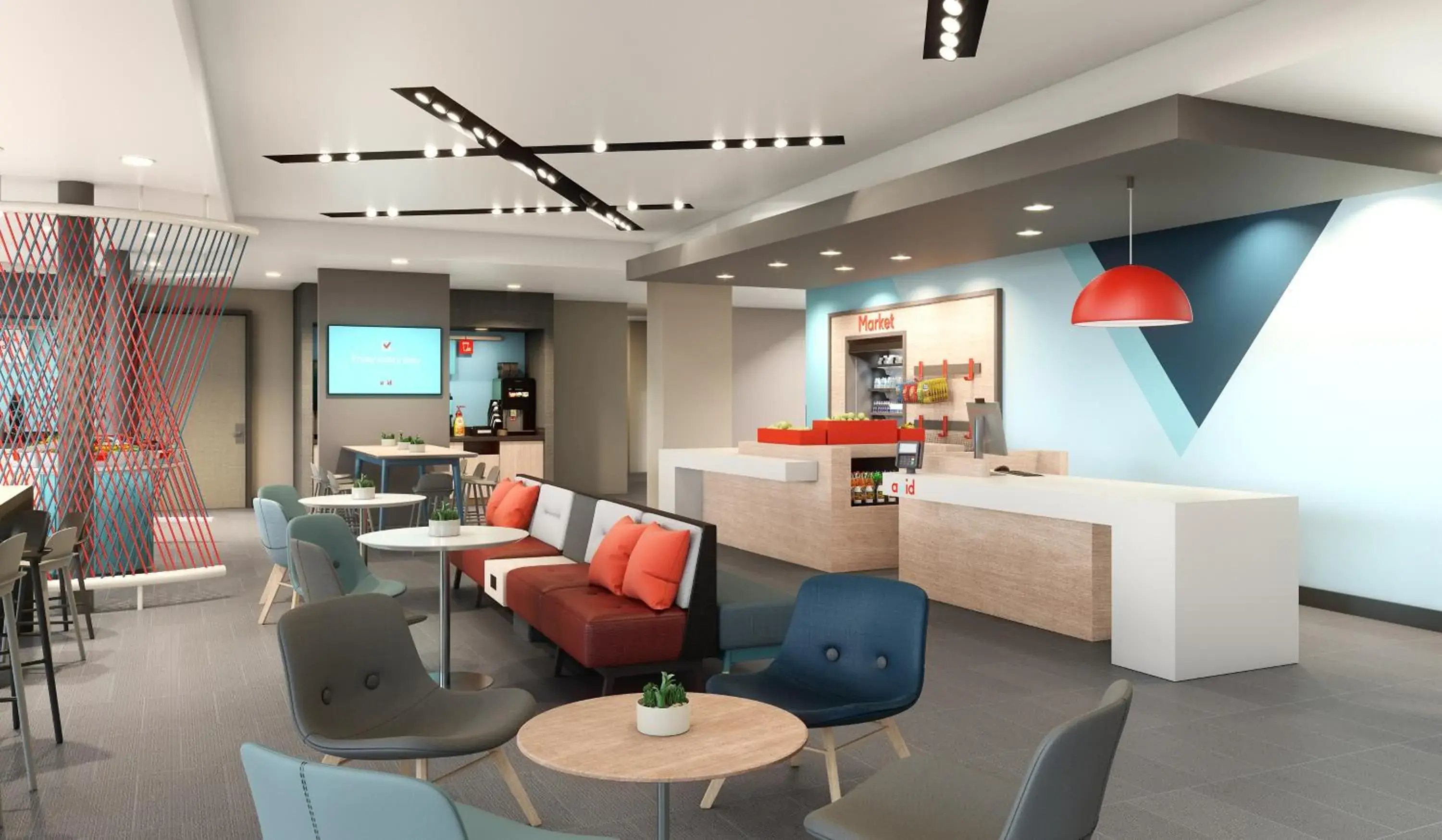 Lobby or reception in Avid Hotels - Cincinnati N - West Chester by IHG Lobby or reception in Avid Hotels - Cincinnati N - West Chester by IHG