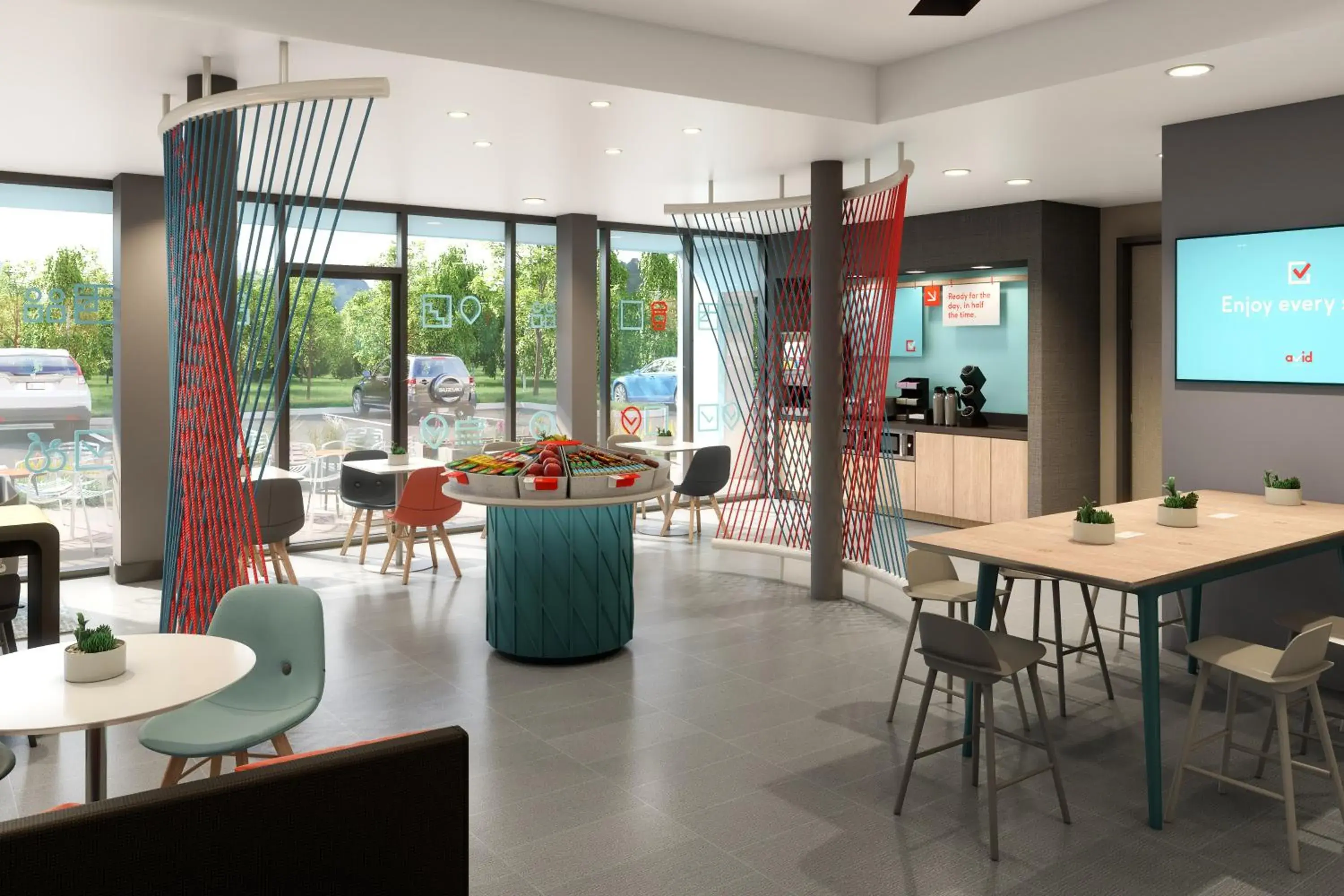 Continental breakfast in Avid Hotels - Cincinnati N - West Chester by IHG Continental breakfast in Avid Hotels - Cincinnati N - West Chester by IHG