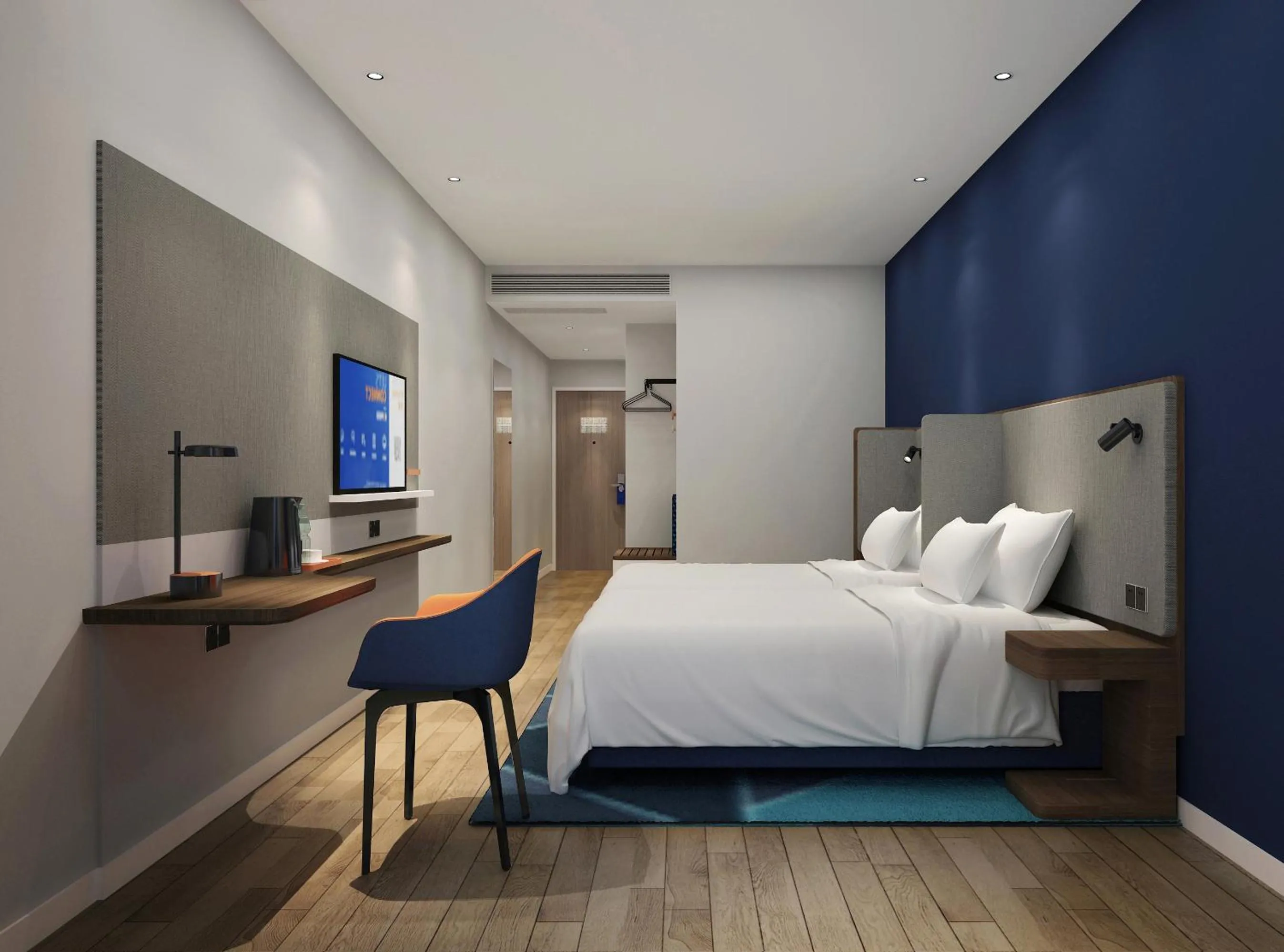 Bed in Holiday Inn Express Dali Xiaguan by IHG