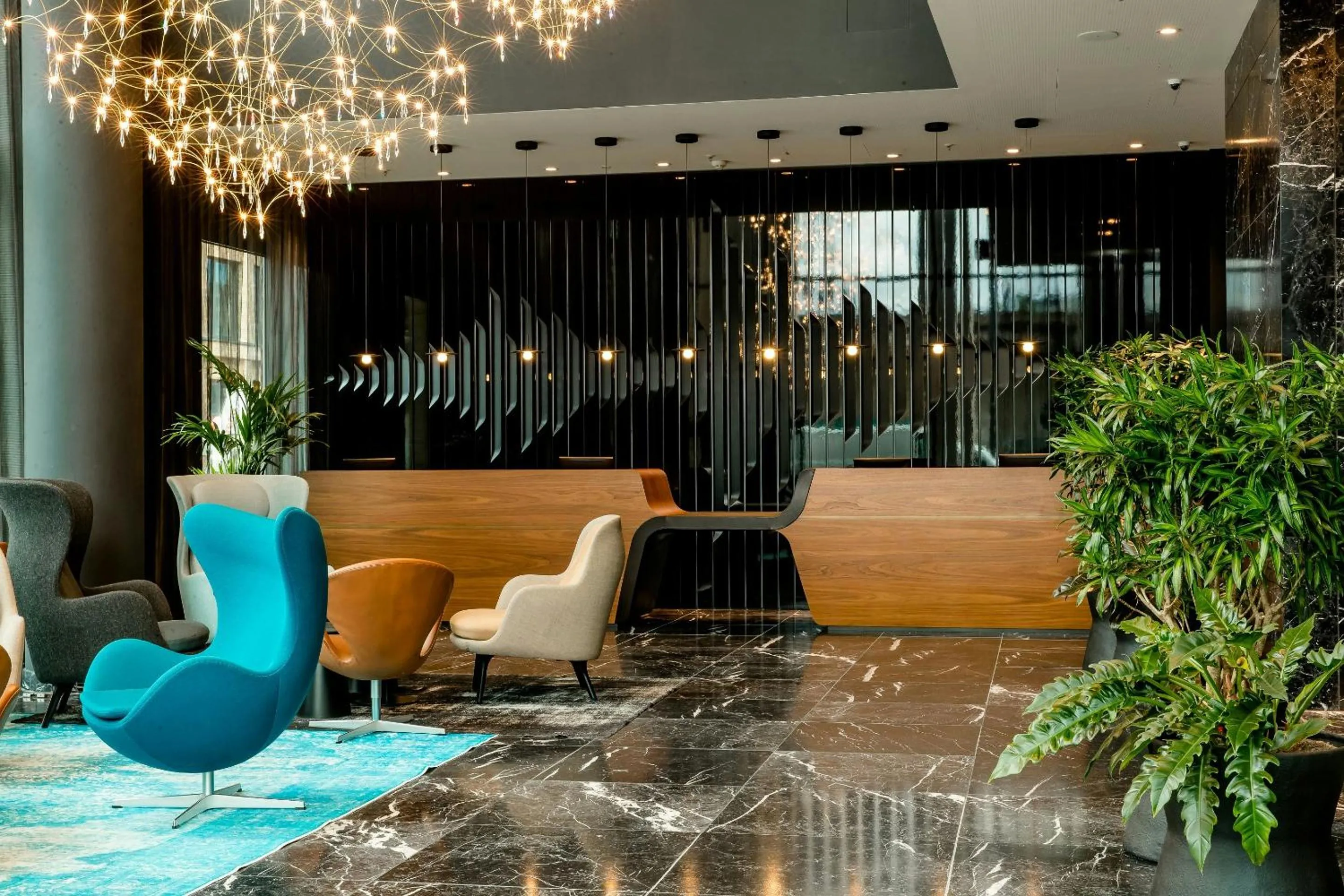 Lobby or reception in Motel One Köln-Messe