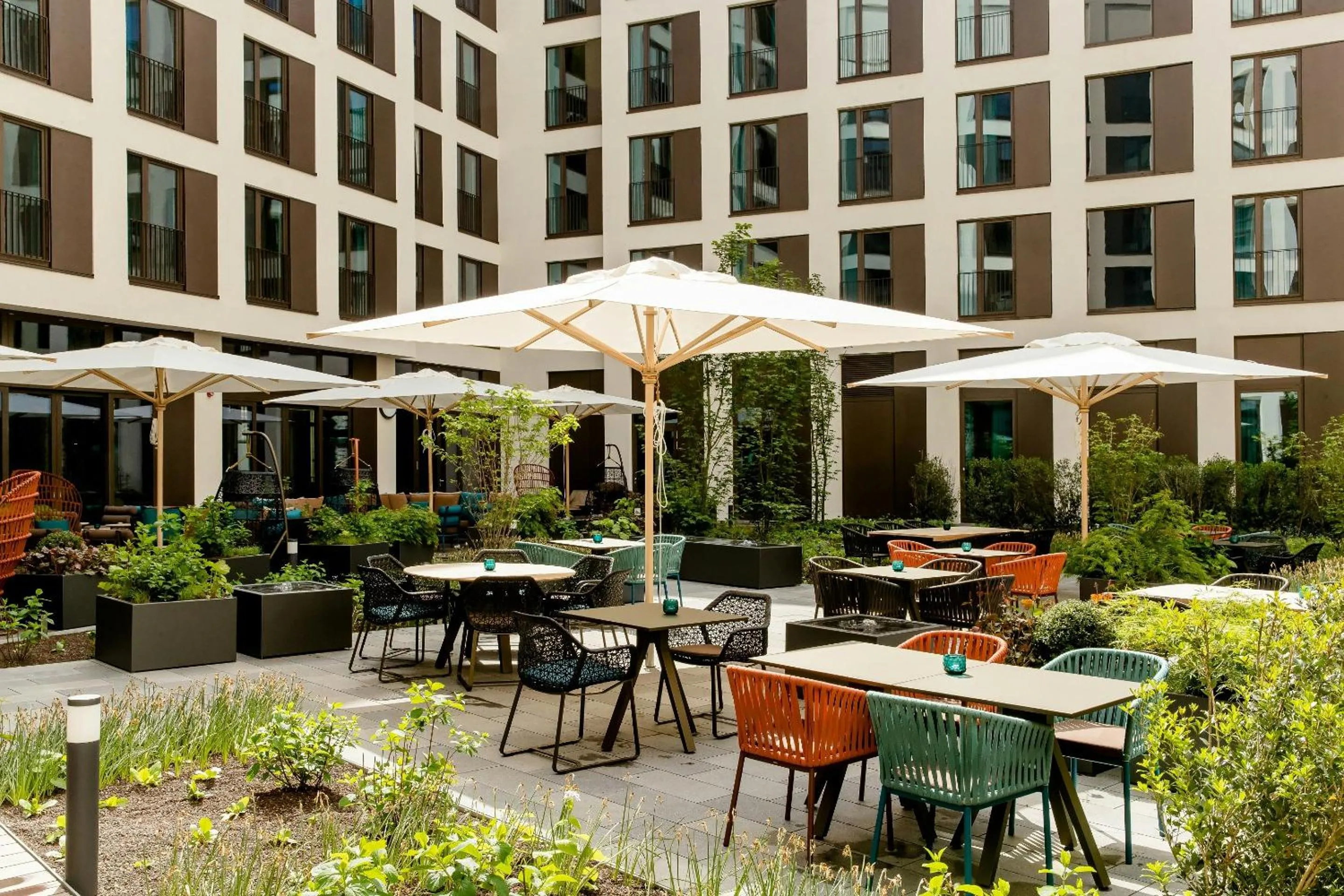 Balcony/Terrace in Motel One Köln-Messe