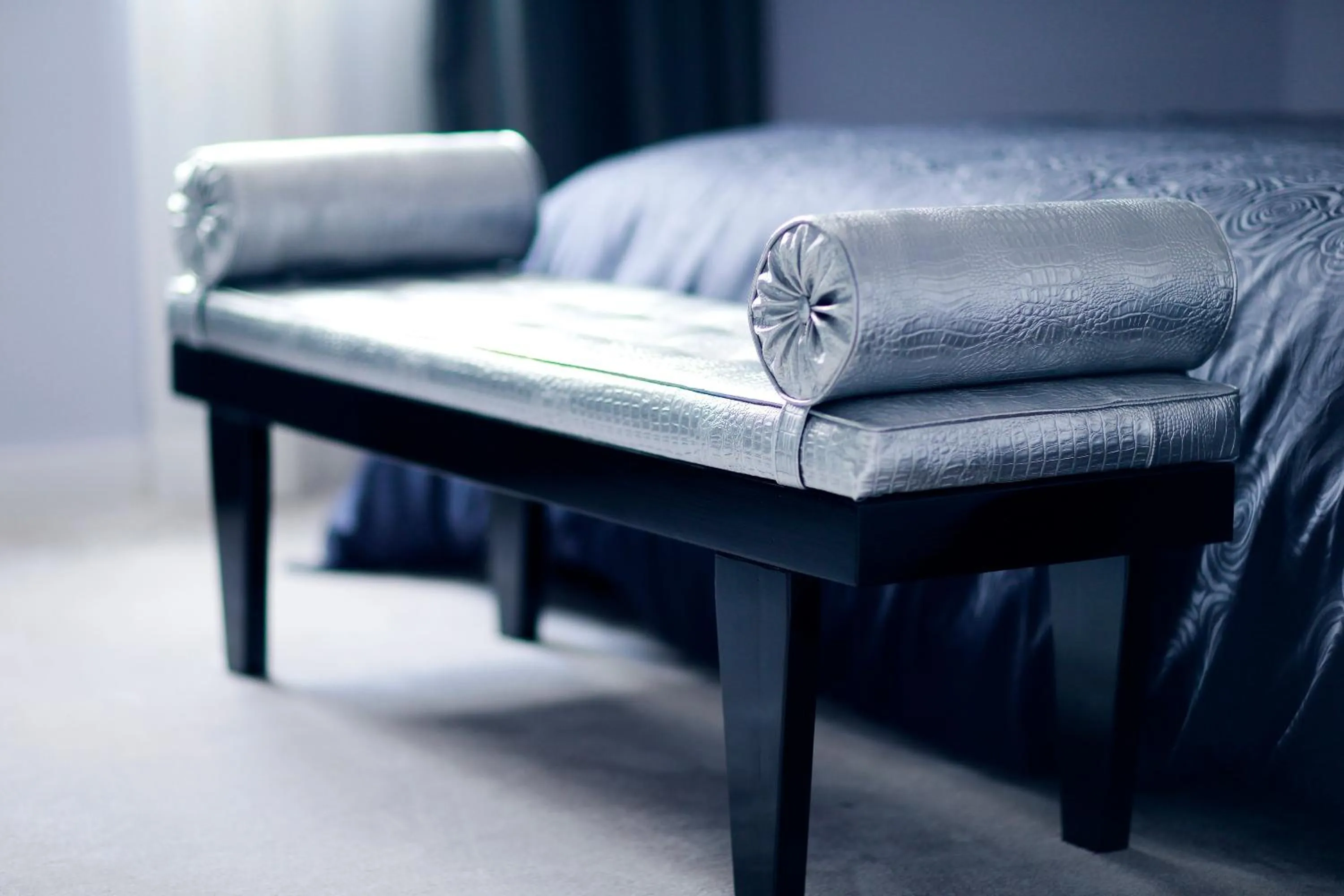 Decorative detail, Bed in Hotel 9