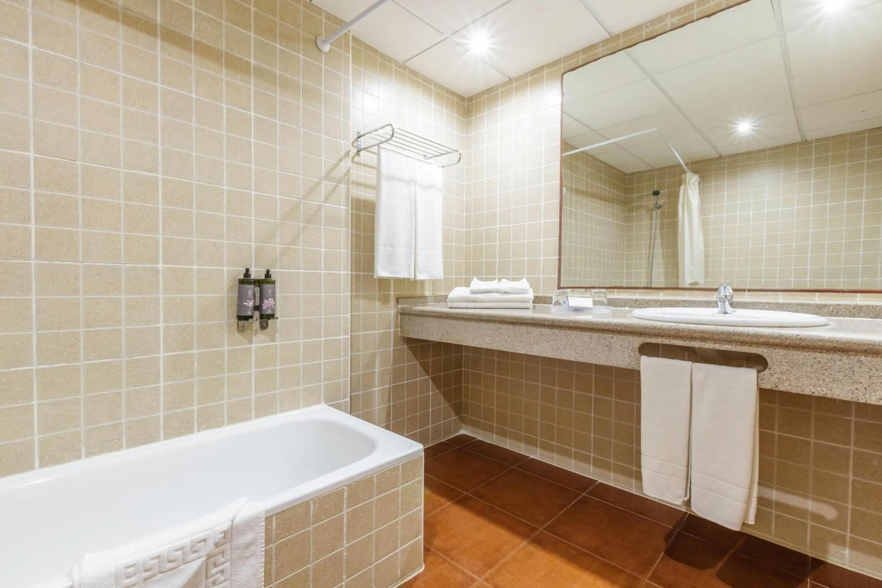 Bathroom in Apartamentos Best Alcazar