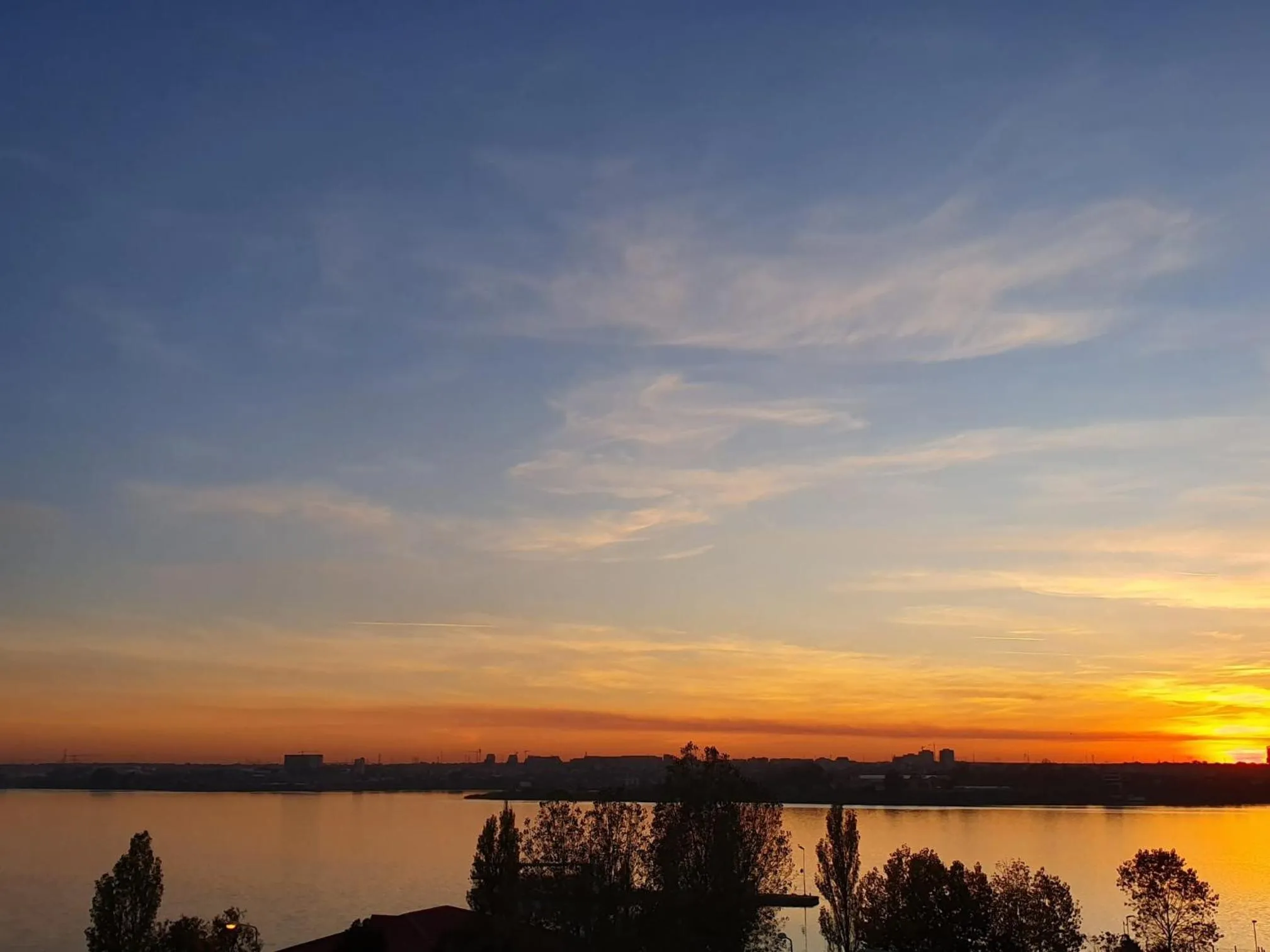 Lake view in Hotel Scapino