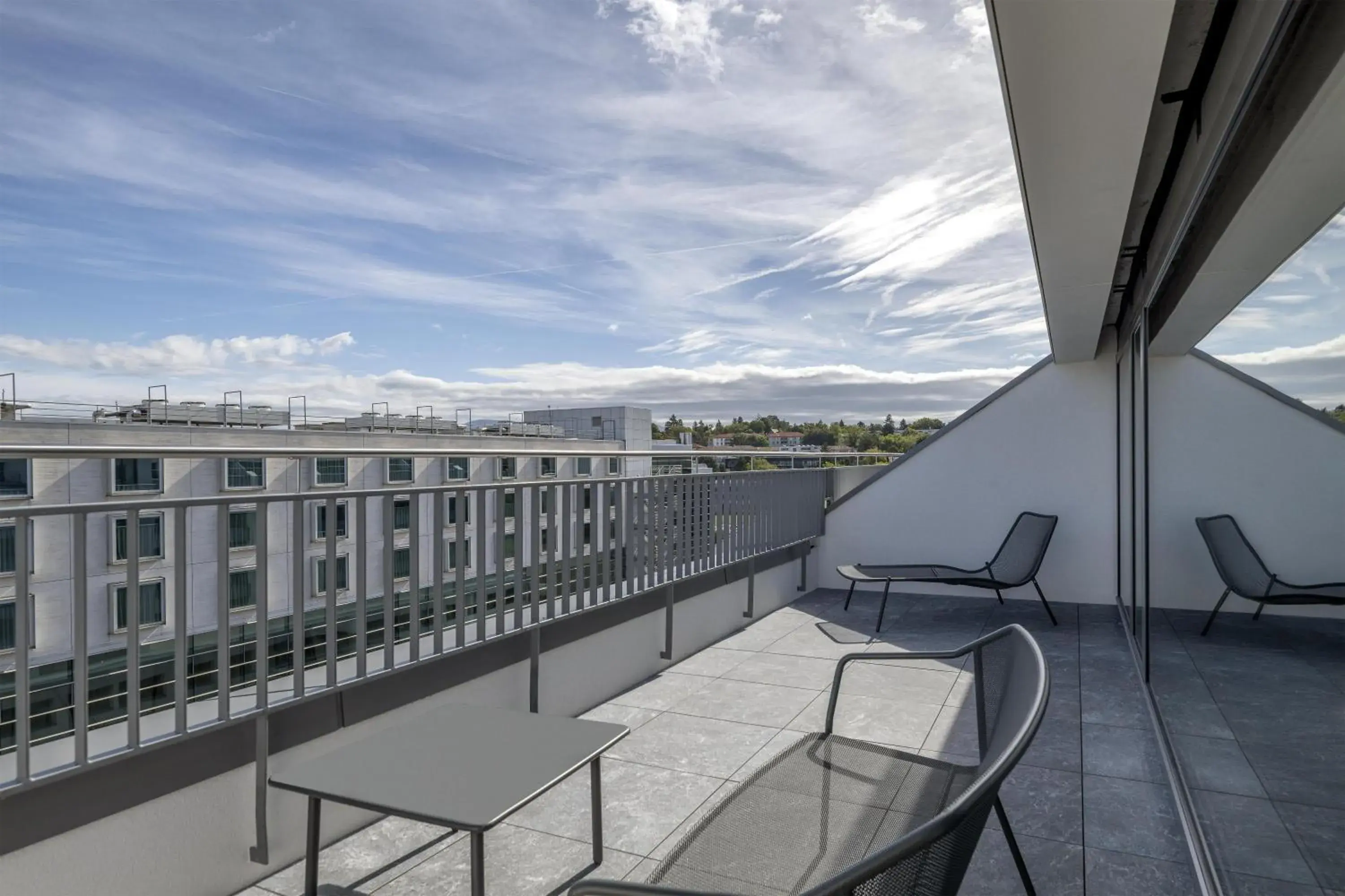 View (from property/room) in Hilton Geneva Hotel and Conference Centre View (from property/room) in Hilton Geneva Hotel and Conference Centre