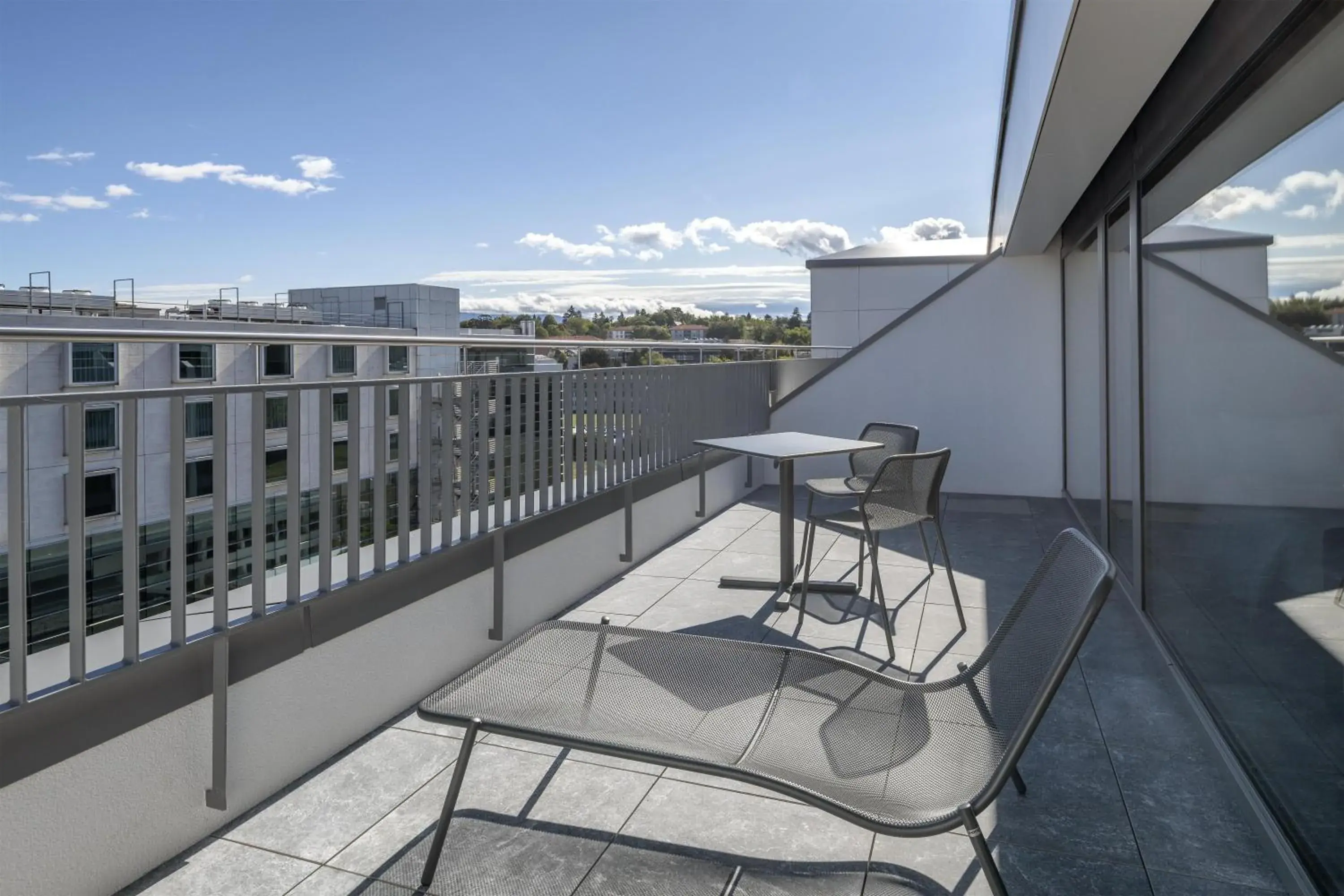 View (from property/room) in Hilton Geneva Hotel and Conference Centre View (from property/room) in Hilton Geneva Hotel and Conference Centre