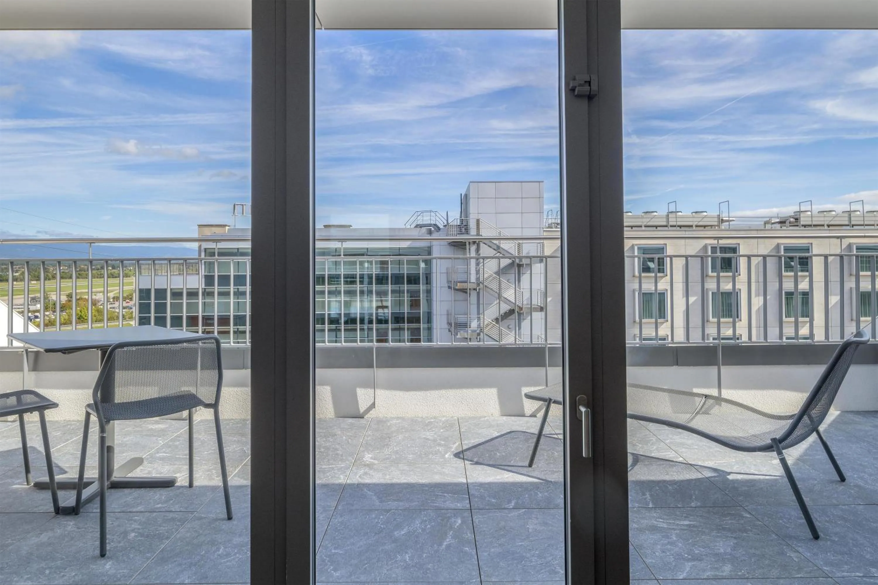 View (from property/room) in Hilton Geneva Hotel and Conference Centre