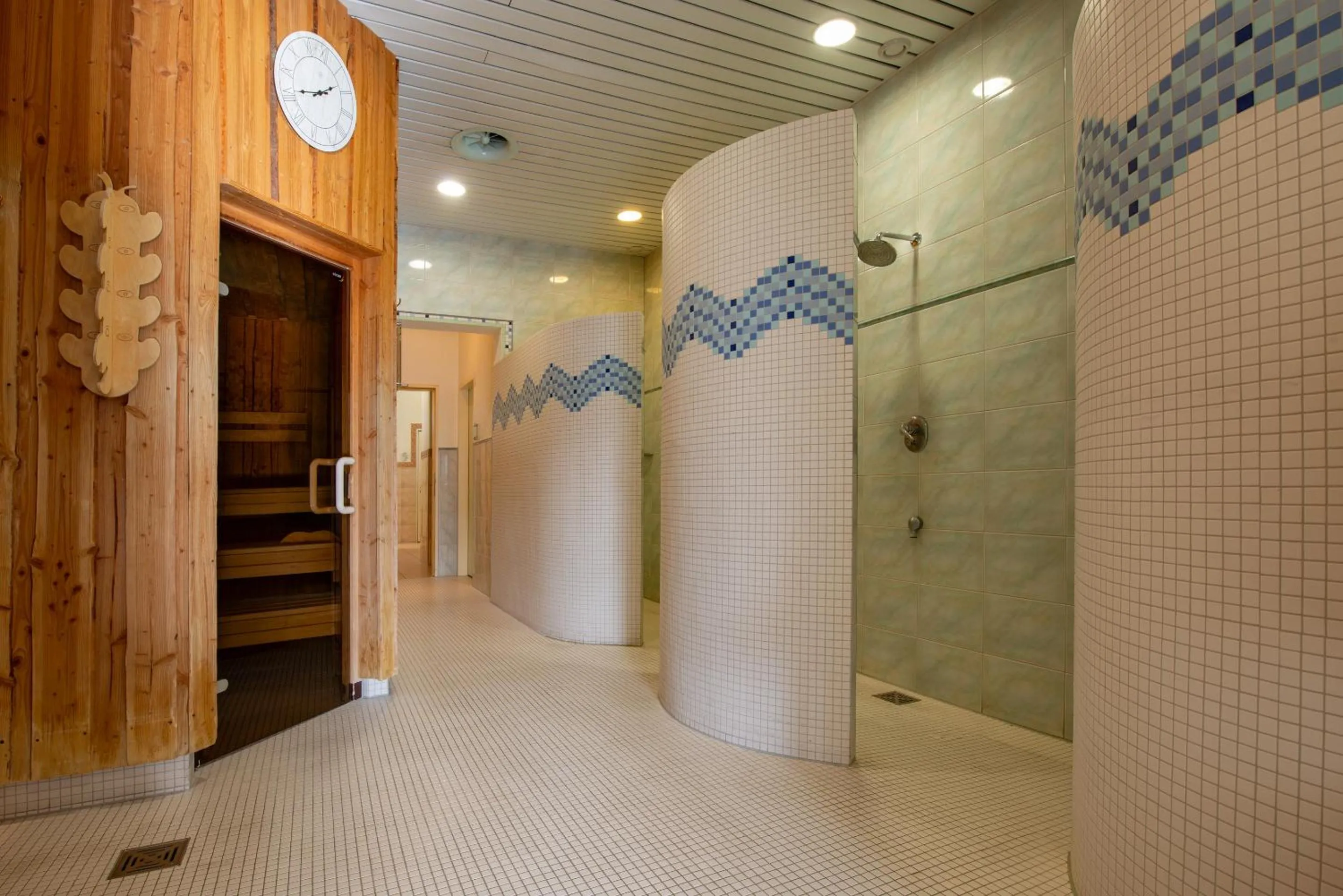 Sauna in Badehotel Salina Maris – Wellness & Vintage