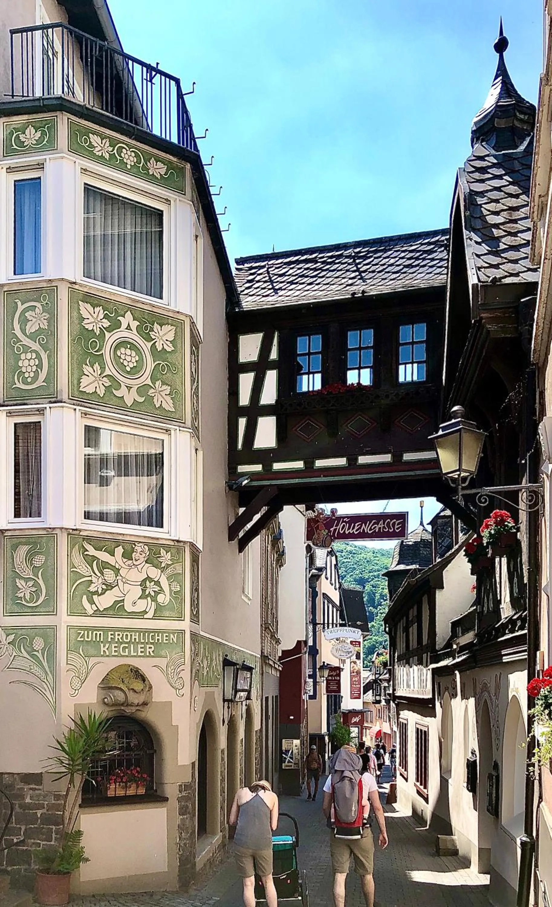 Property building in Berg´s Backpacker