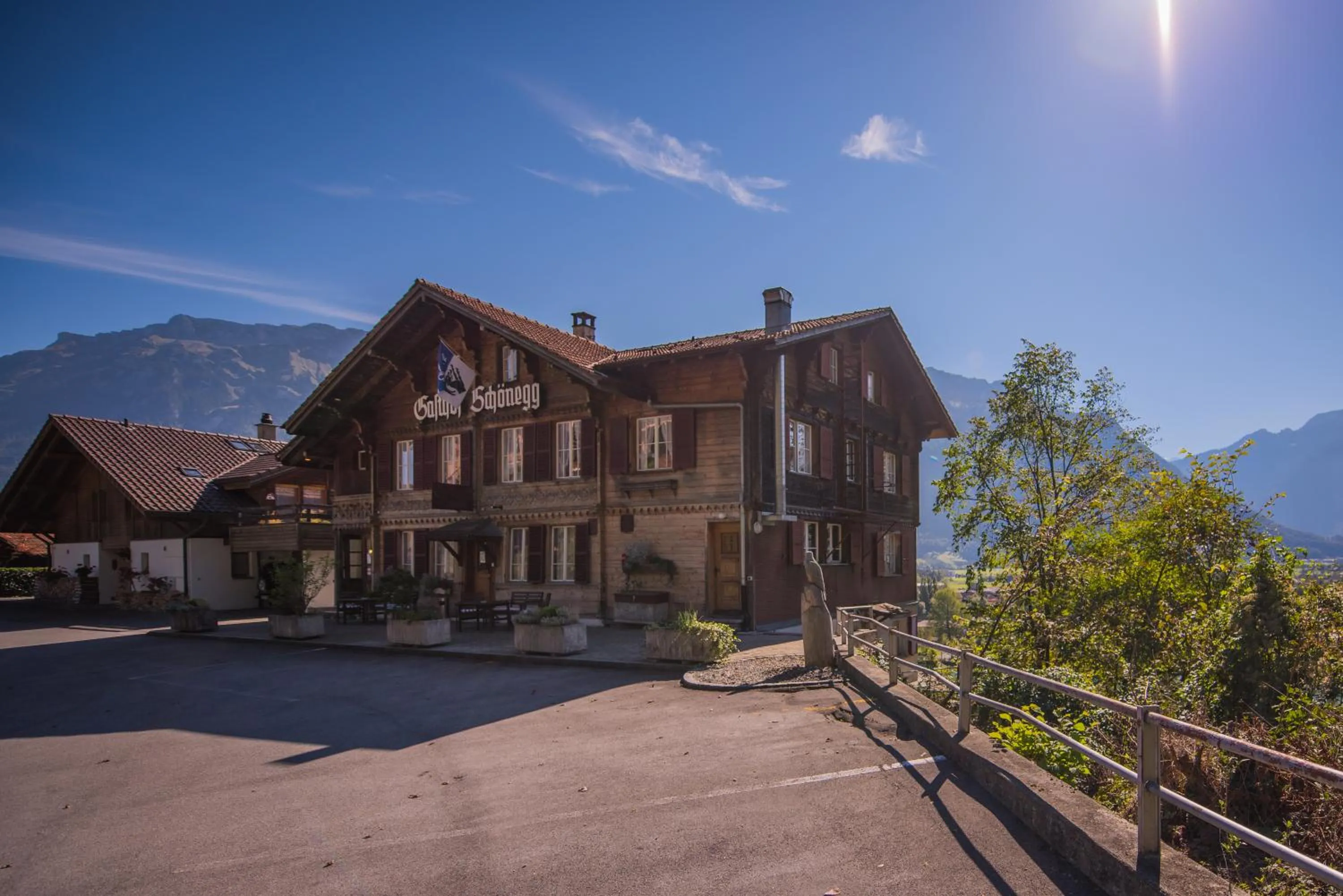 Facade/entrance in Gasthof Schoenegg B&B