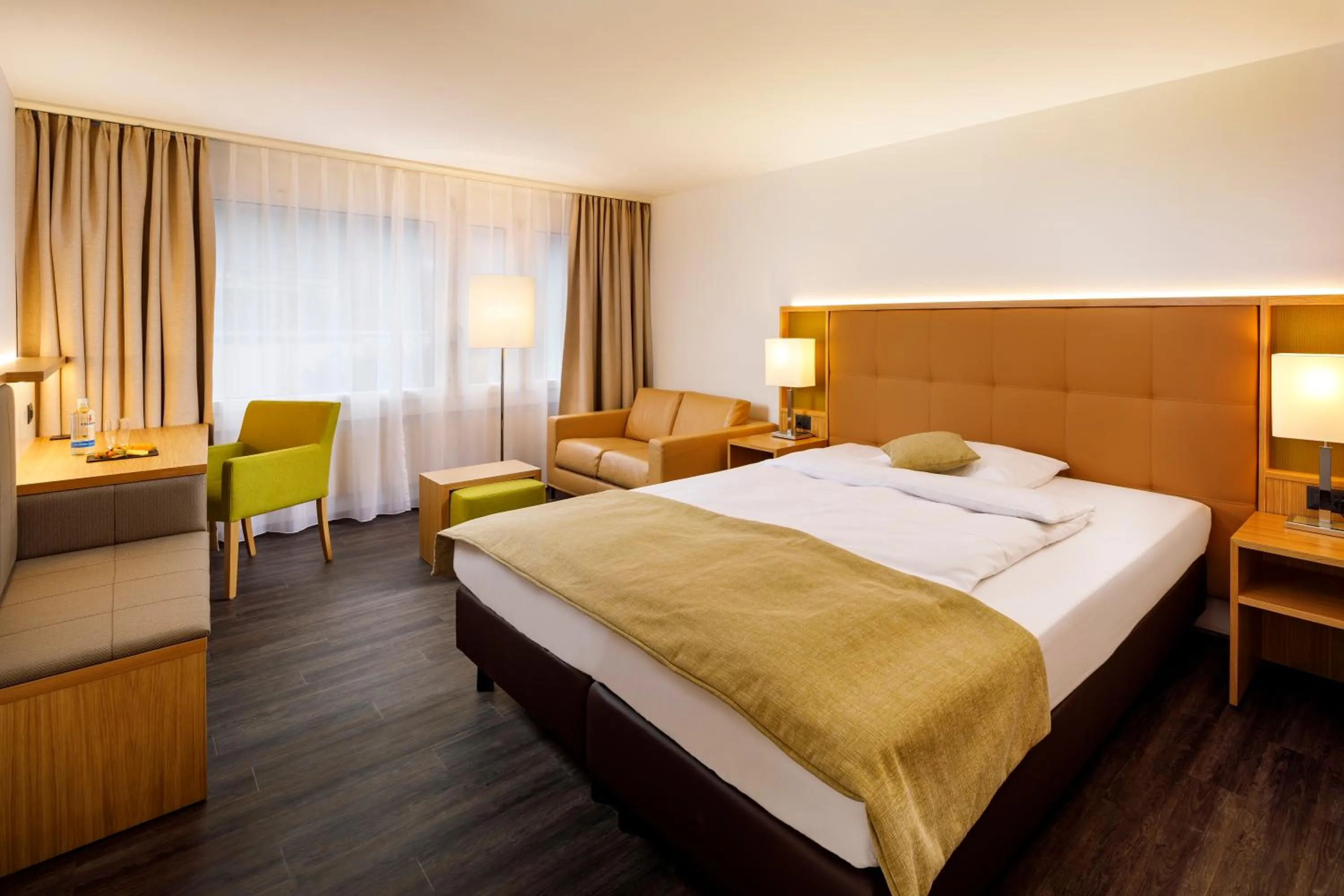 Photo of the whole room, Bed in Ramada by Wyndham Baden Hotel du Parc