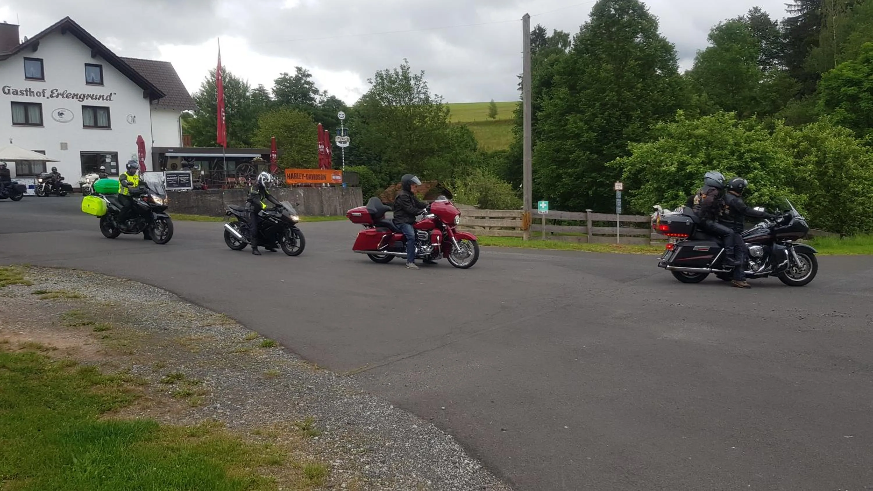 View (from property/room) in Gasthof & Pension Erlengrund