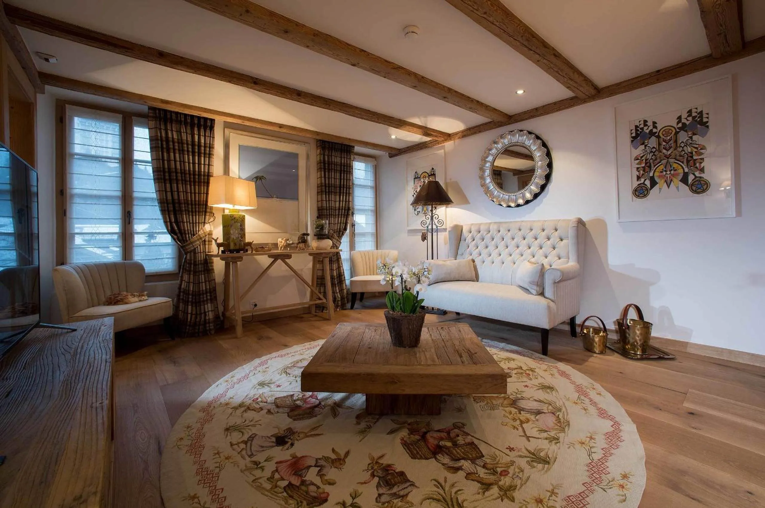 Living room in Hotel Olden