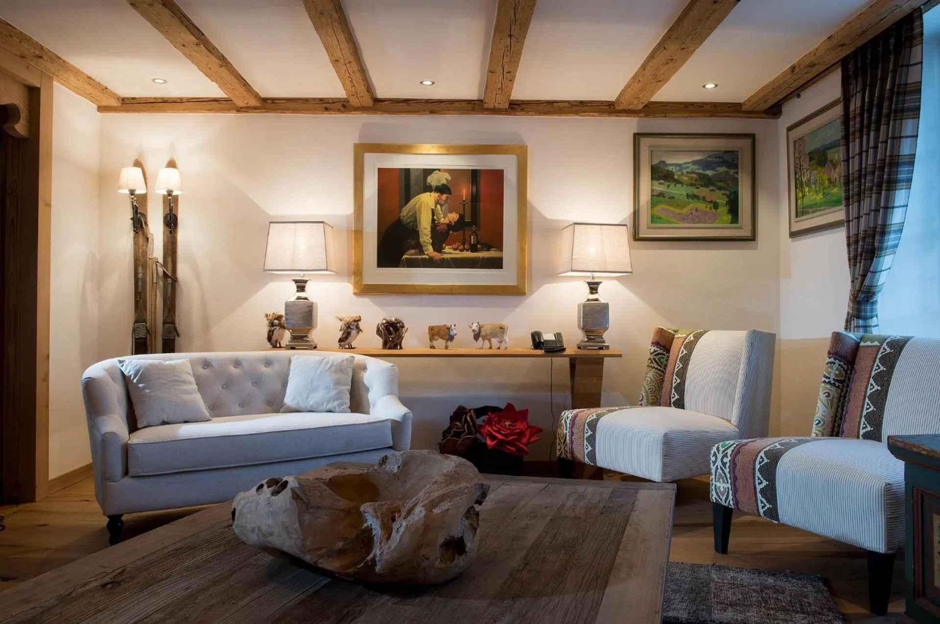 Living room in Hotel Olden