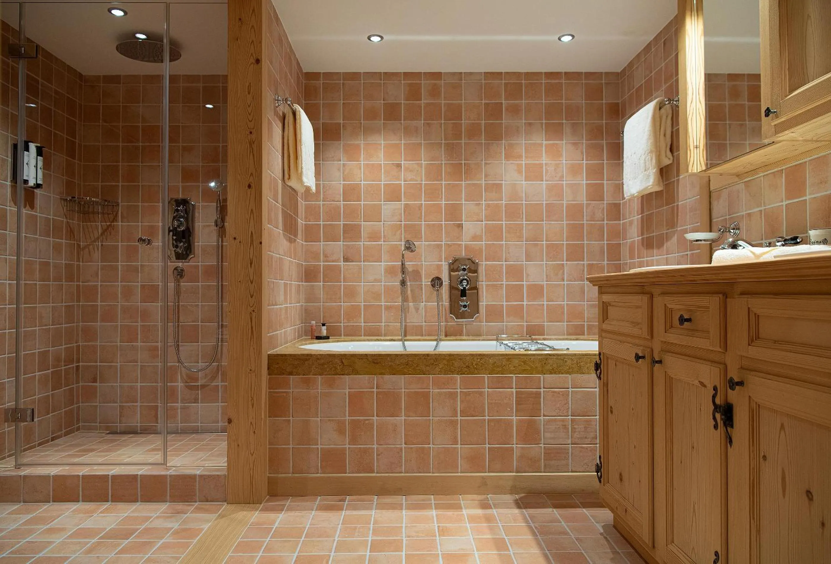 Shower in Hotel Olden