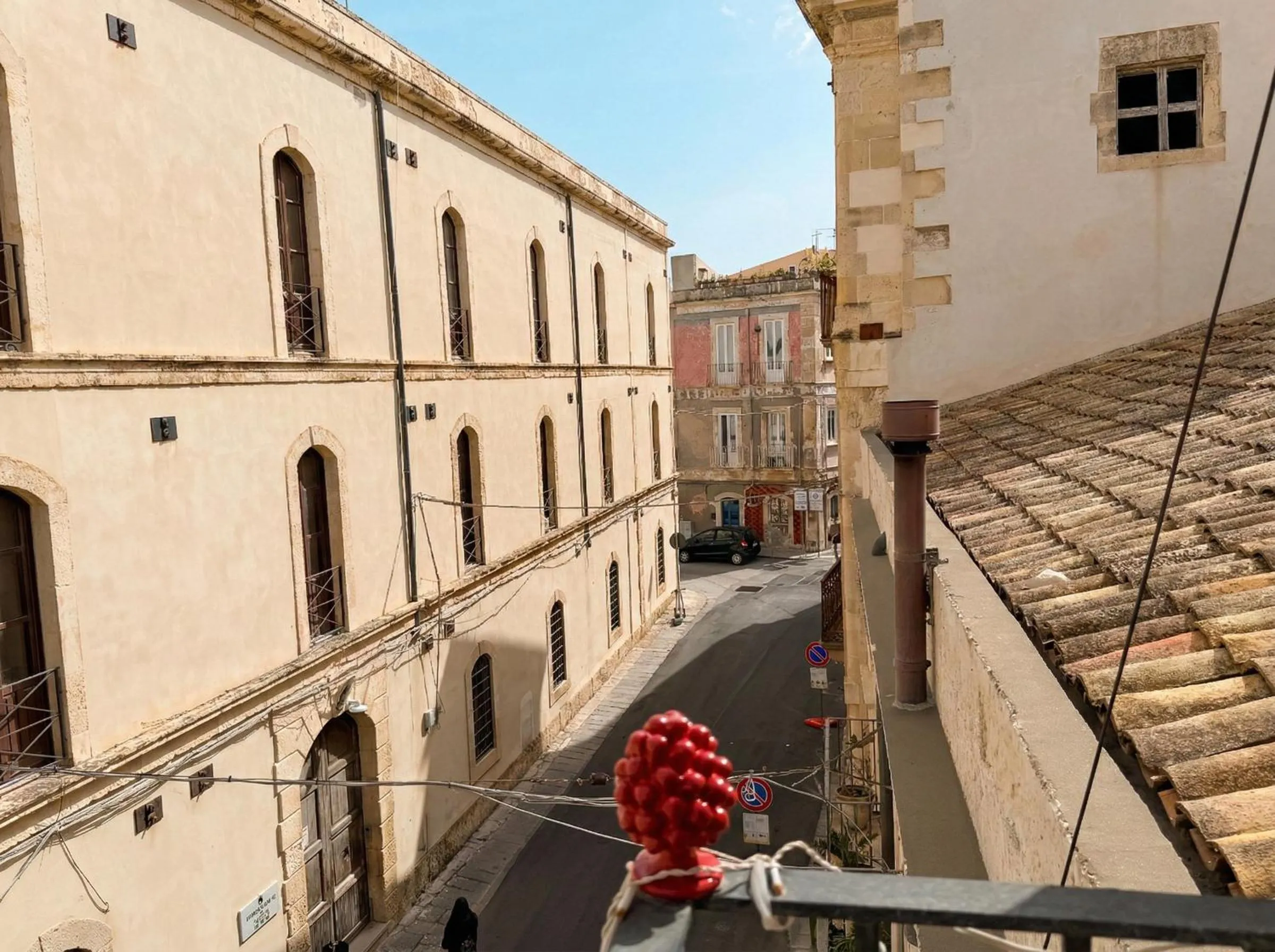 Balcony/Terrace in Ortigia Mastrarua rooms