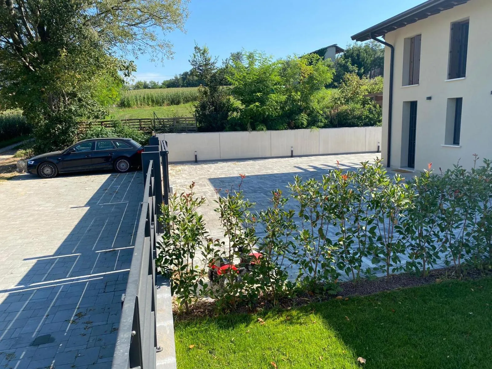 Garden in b&b Bike Home -