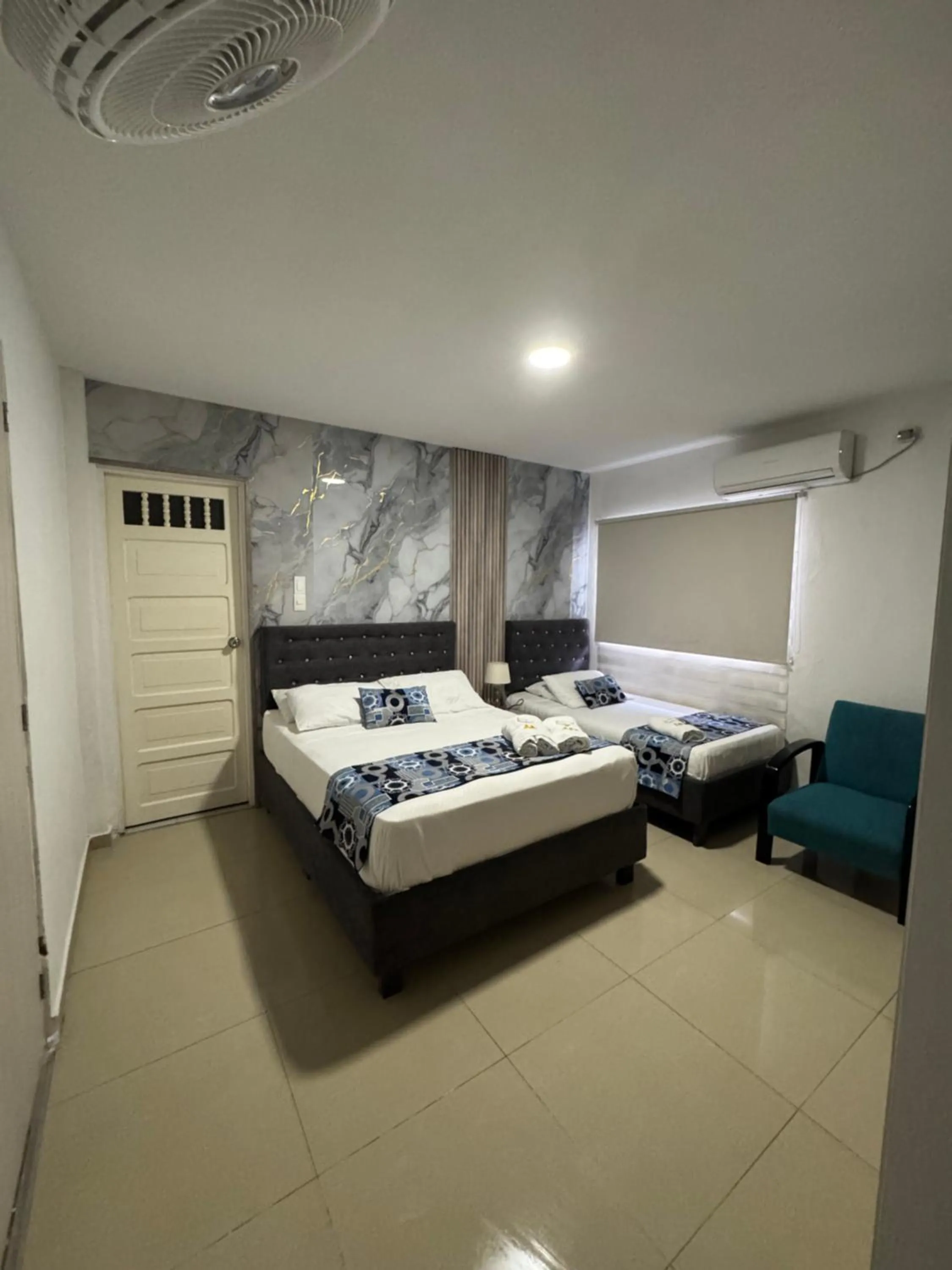 Bed in Mar de Indias House