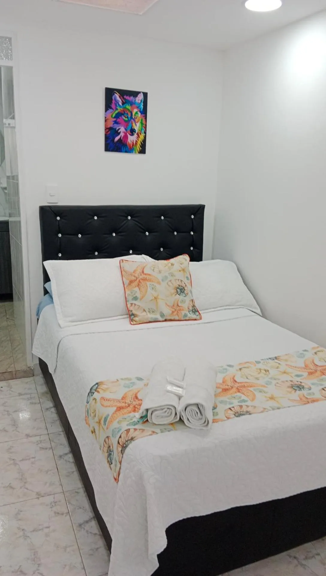 Bed in Mar de Indias House