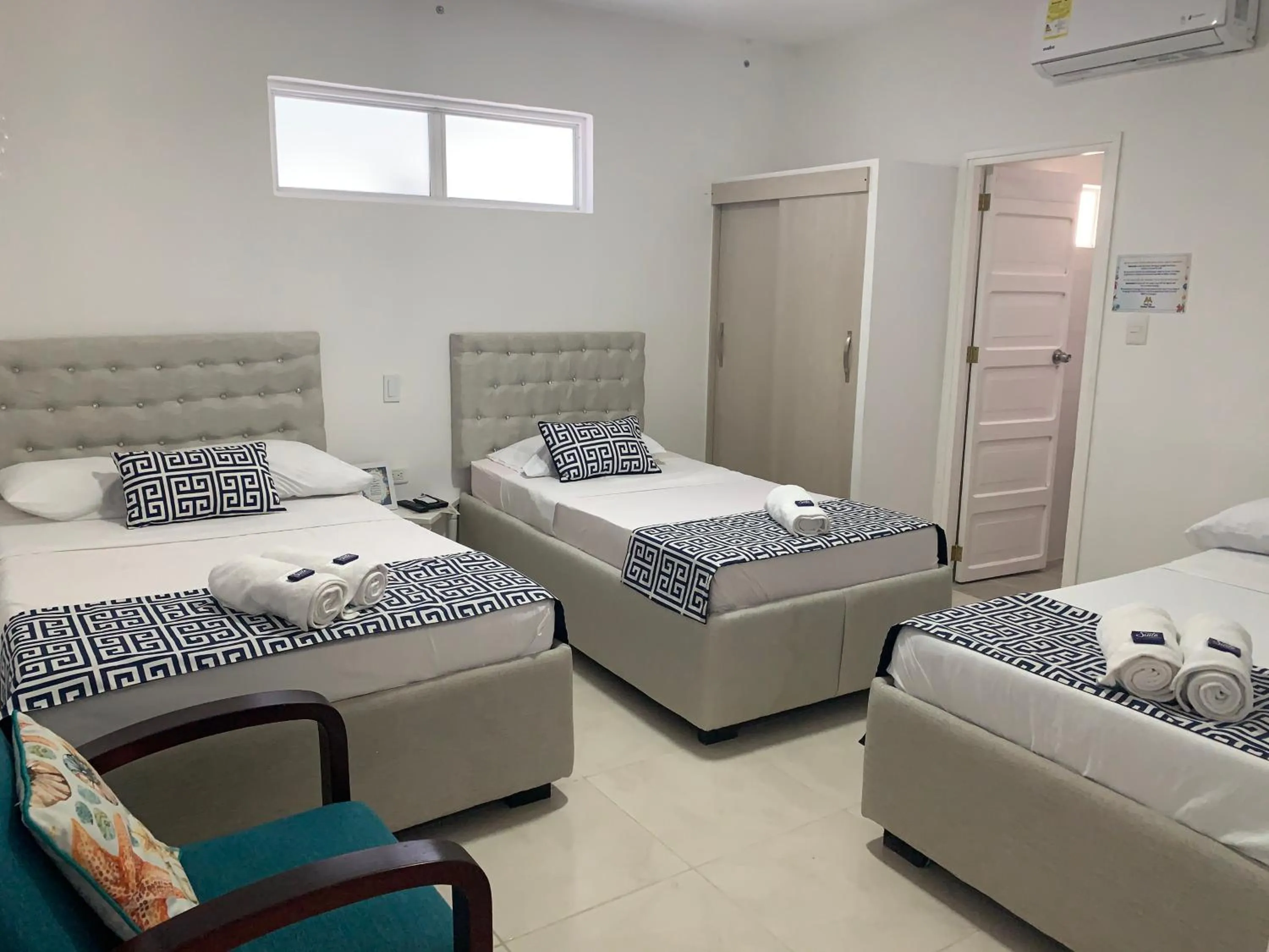 Bedroom, Bed in Mar de Indias House