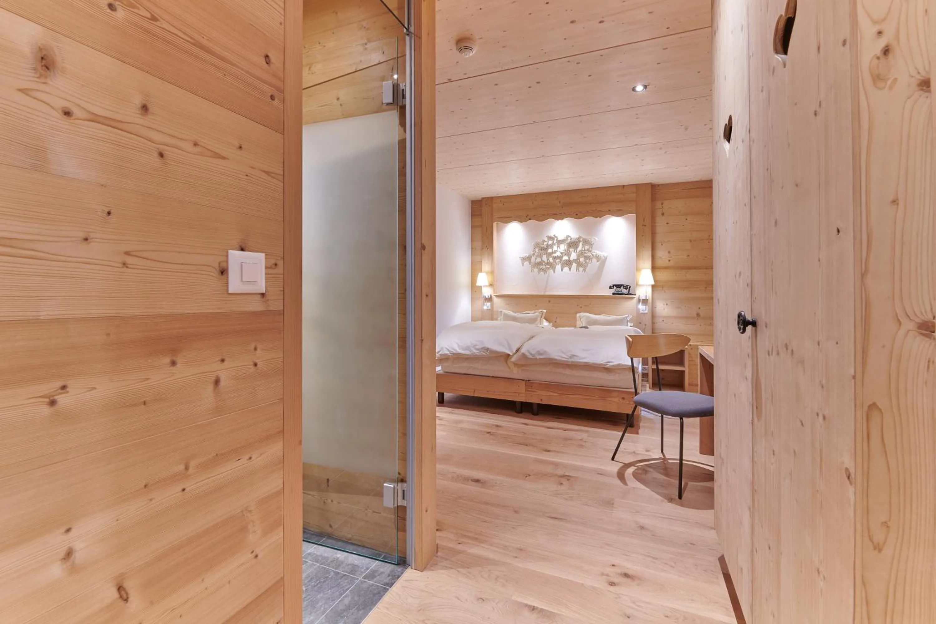 Bed in Boutique Hotel Beau-Séjour & Spa Superior